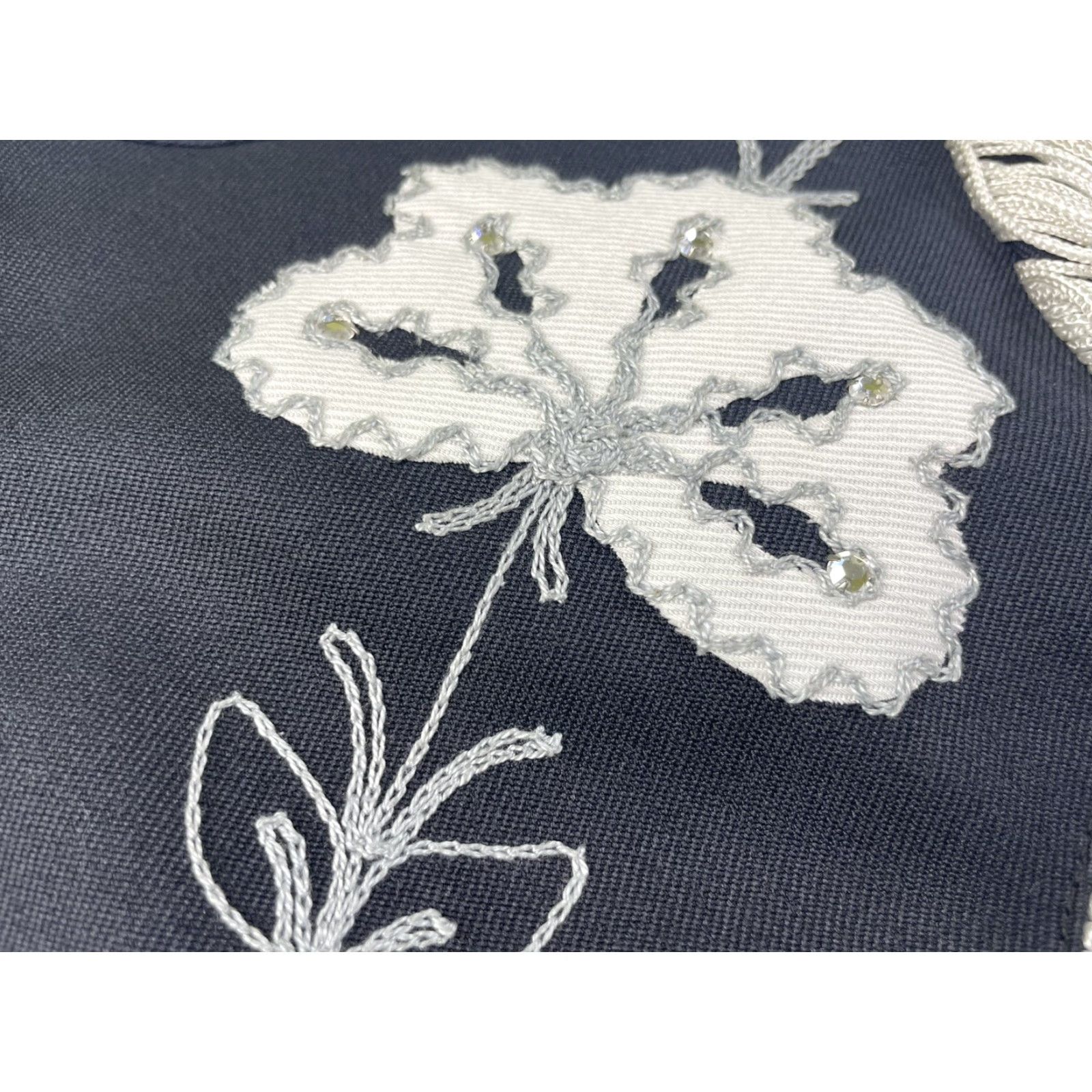Vintage VINTAGE H Bar C Shirt Taos Fringe Pearl Snap Top Black 16 Women’s Western Embellished 1970s Size XXL / US 16-18 / IT 52-54 - 3 Thumbnail