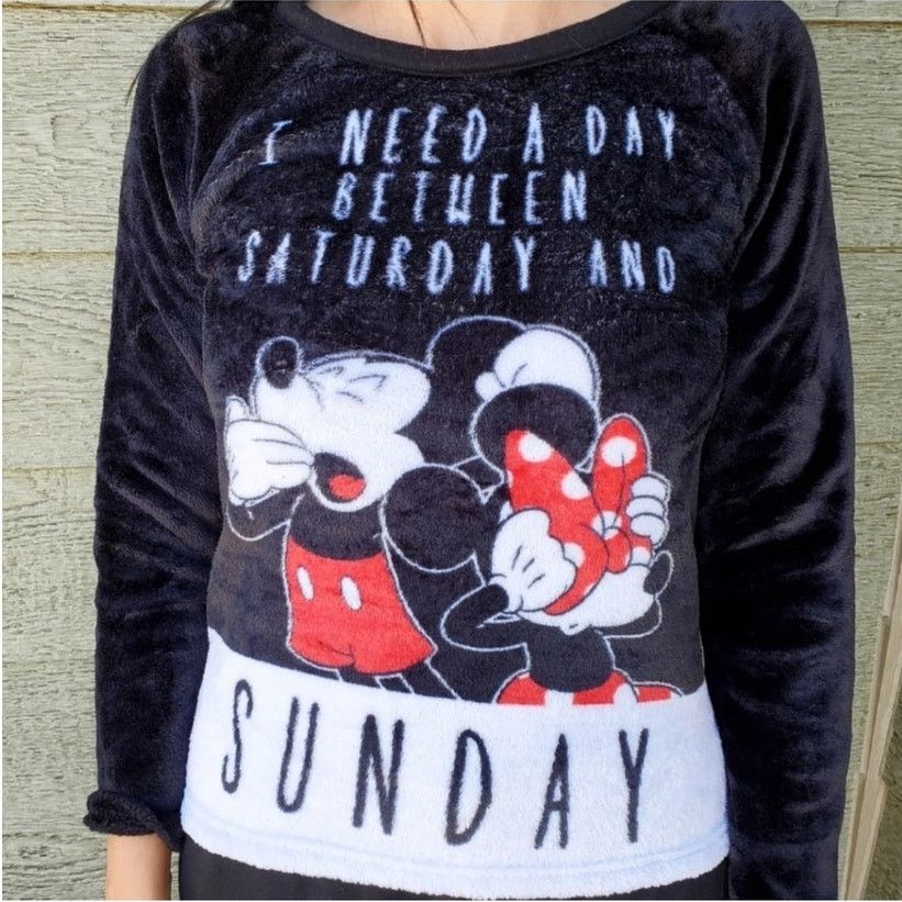 Disney Disney Mickey & Minnie Fleece Sleepwear - Size 2X Size ONE SIZE - 1 Thumbnail