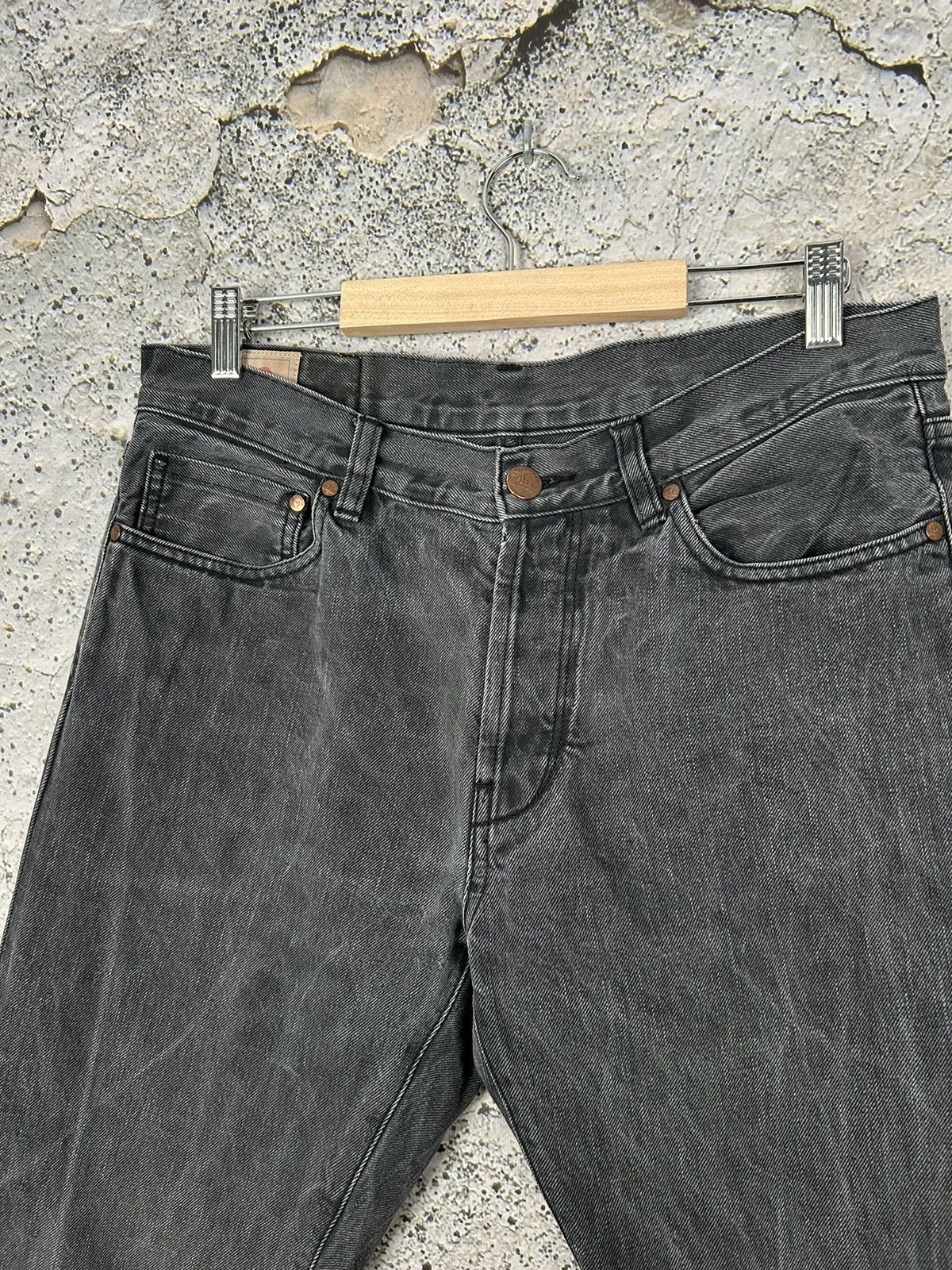Han Kjobenhavn Han Kjobenhavn Japanese Selvedge Denim Grunge Rock Punk Size US 32 / EU 48 - 3 Thumbnail