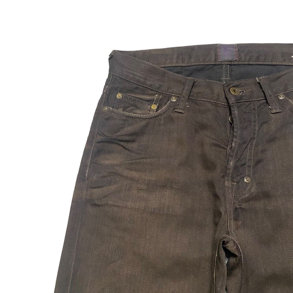 Prps PRPS Denim Coated Distressed Jeans Size US 29 - 4 Thumbnail