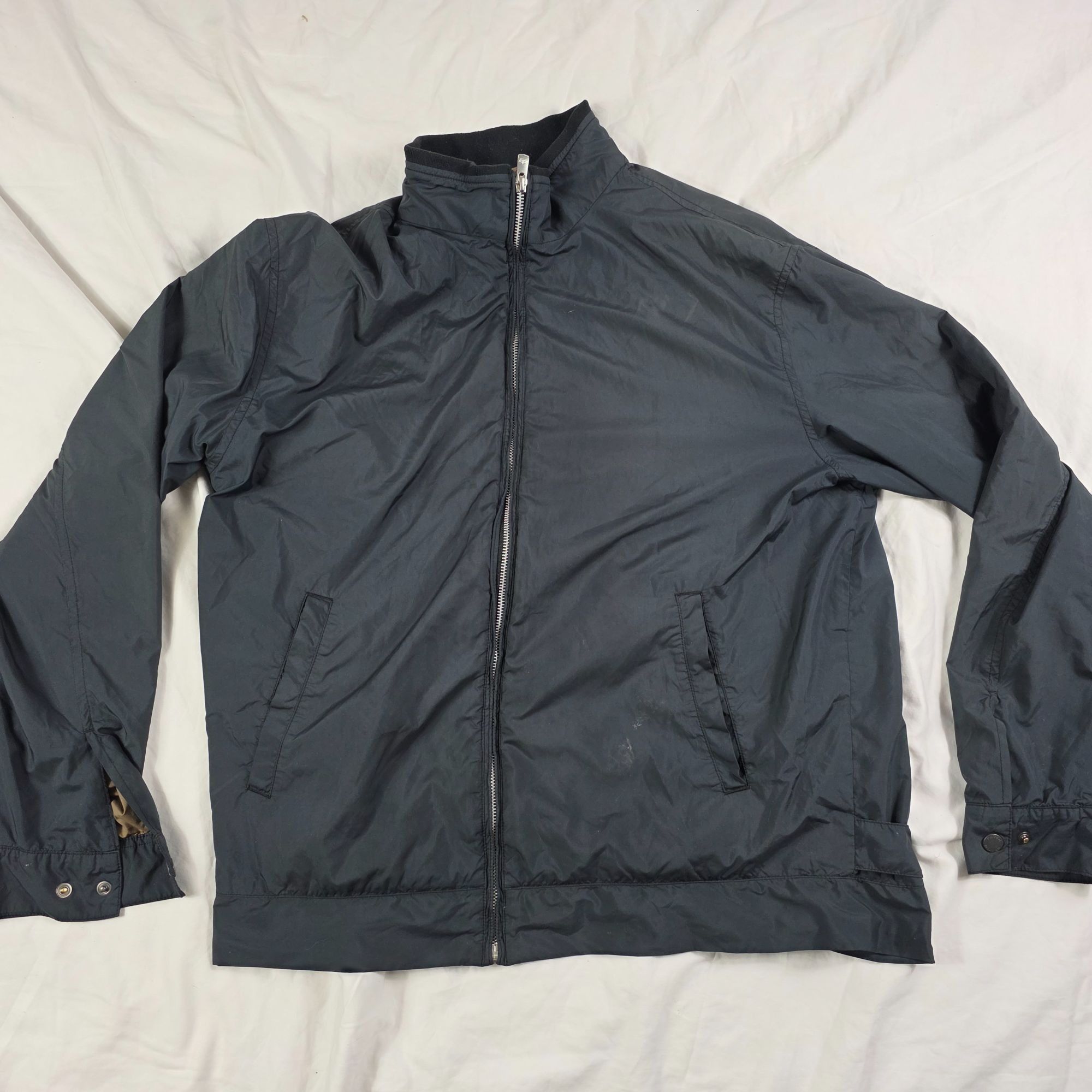 Peter Millar Peter Millar Mens Large Black Lightweight Full Zip Jacket Ou Size US L / EU 52-54 / 3 - 1 Thumbnail