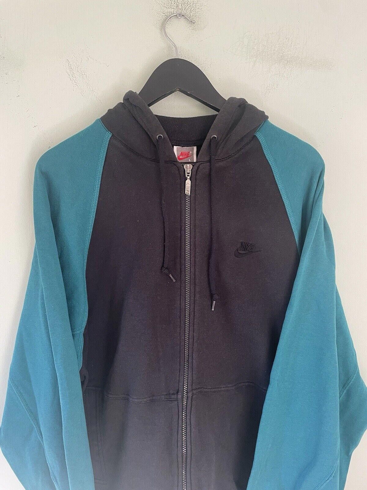 Nike Nike Zip Up 80s Zip Up Hoodie Large Size US 34 / EU 50 - 1 Thumbnail