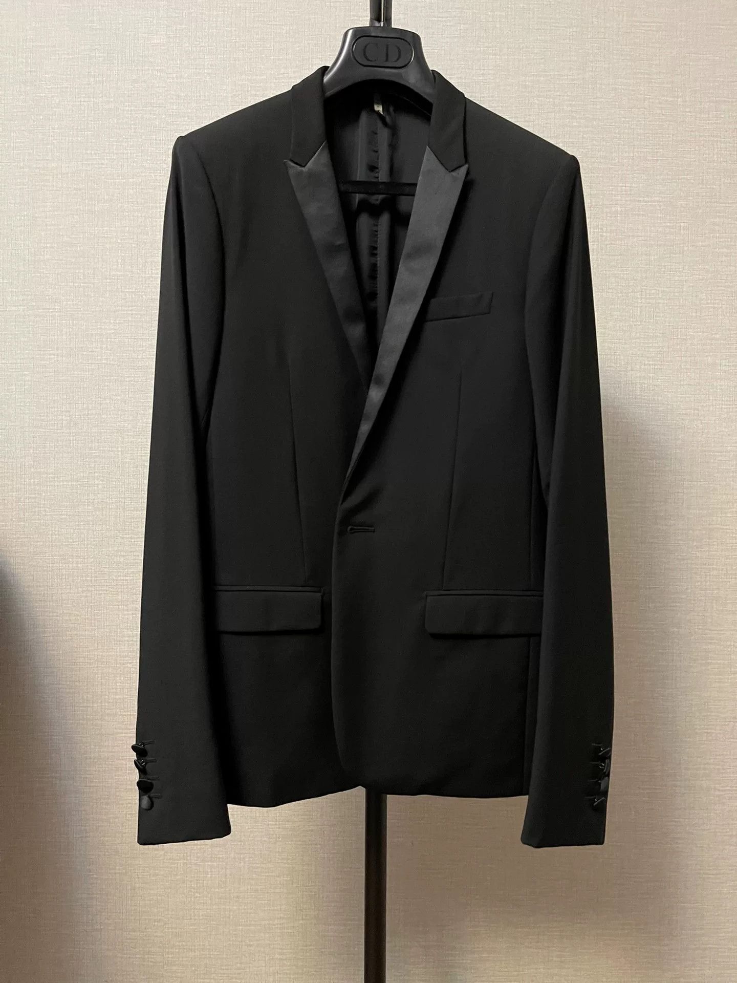 Dior Dior Homme Black Slim Fit Tuxedo Size US S / EU 44-46 / 1 - 1 Thumbnail