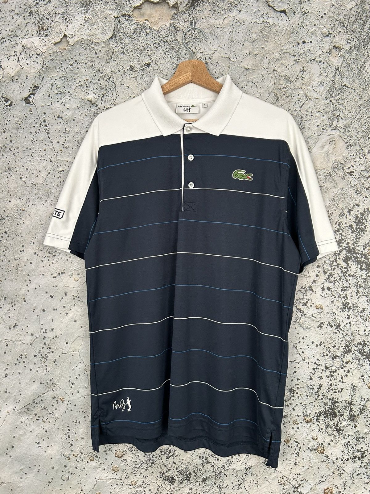 Lacoste x Andy Murray Tennis Polo Jersey Rare Sport