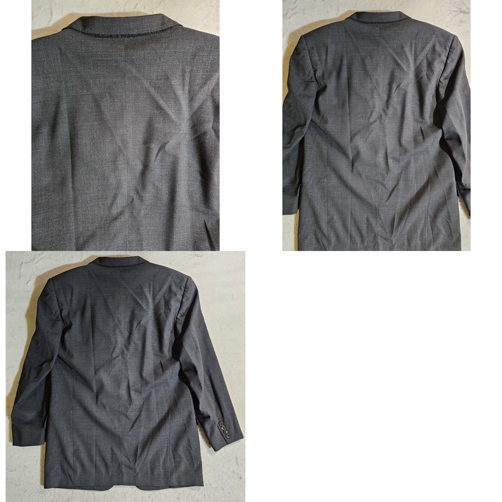 Ermenegildo Zegna ERMENEGILDO ZEGNA Signature 100% Wool Mens Blazer Sport Coat Jacket 42 Long Gray Size 42R - 9 Thumbnail
