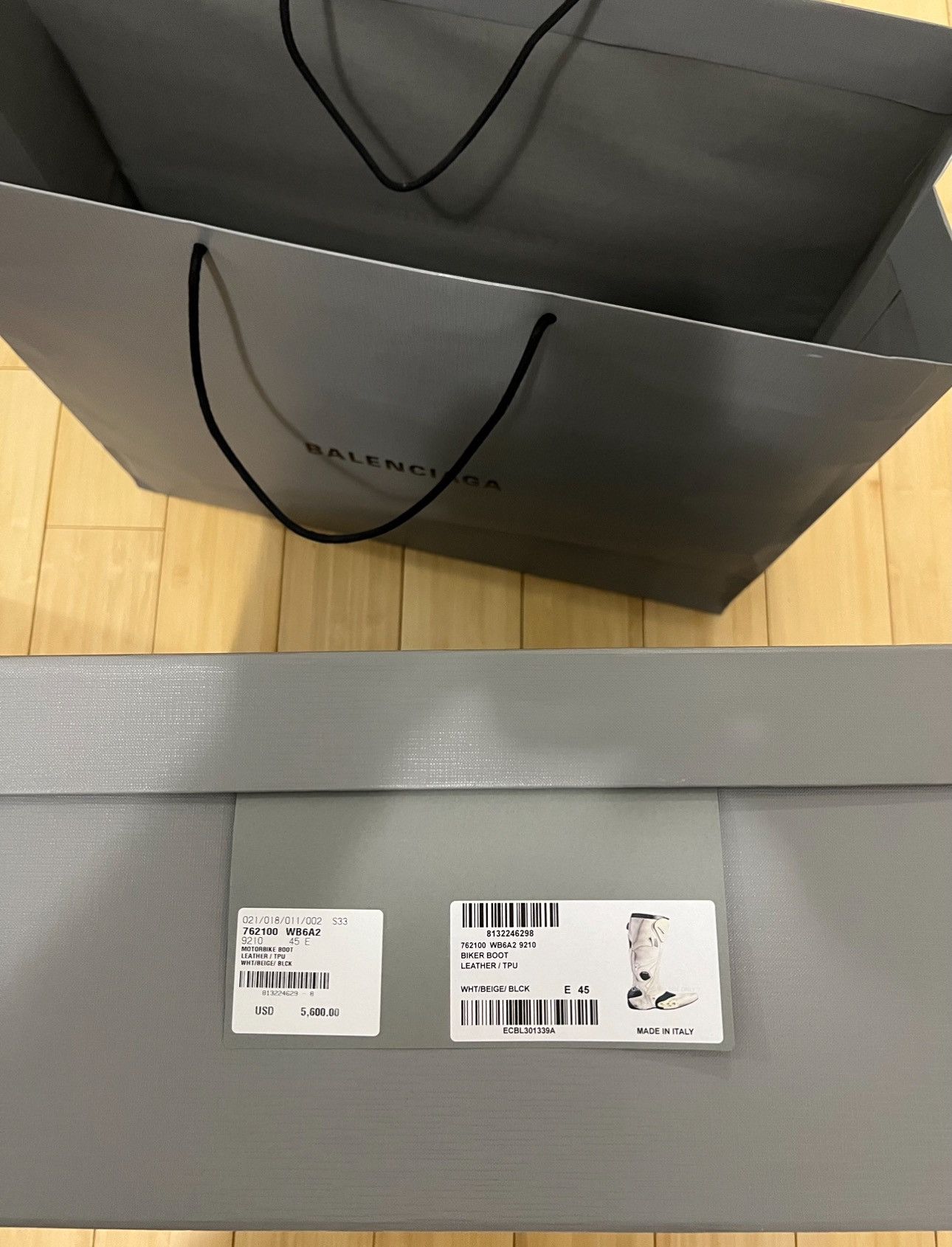 Balenciaga BALENCIAGA BIKER BOOTS Size US 12 / EU 45 - 3 Thumbnail