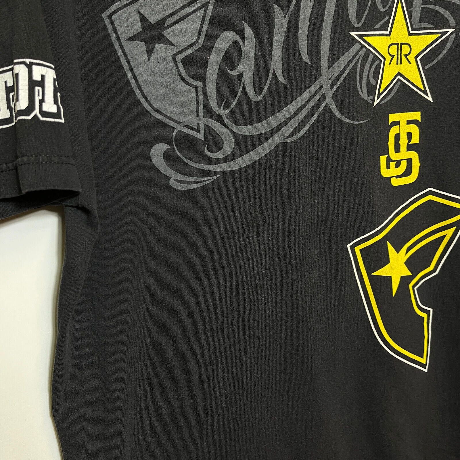 Famous Stars And Straps × Vintage Vintage Y2K Famous Stars & Straps Motocross T-Shirt L Size US L / EU 52-54 / 3 - 9 Thumbnail