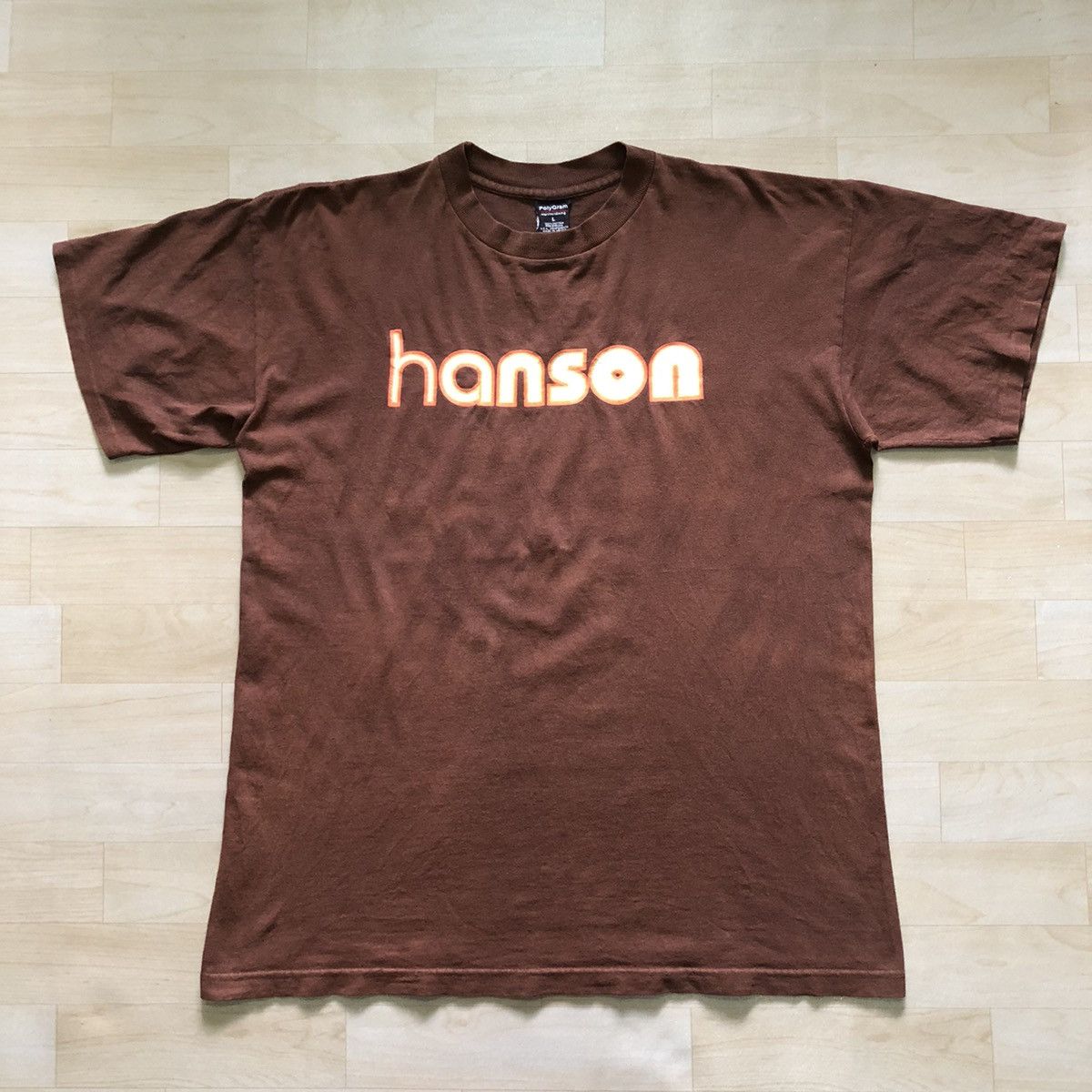 Band Tees Vintage 90s HANSON American pop rock band TShirt Size US L / EU 52-54 / 3 - 2 Thumbnail