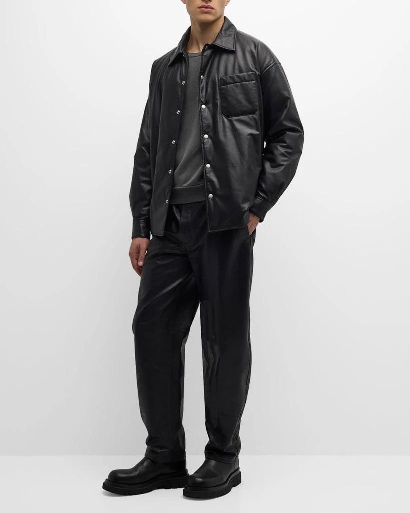 John Elliott John Elliott Leather Scout Jacket Black Size US S / EU 44-46 / 1 - 6 Thumbnail