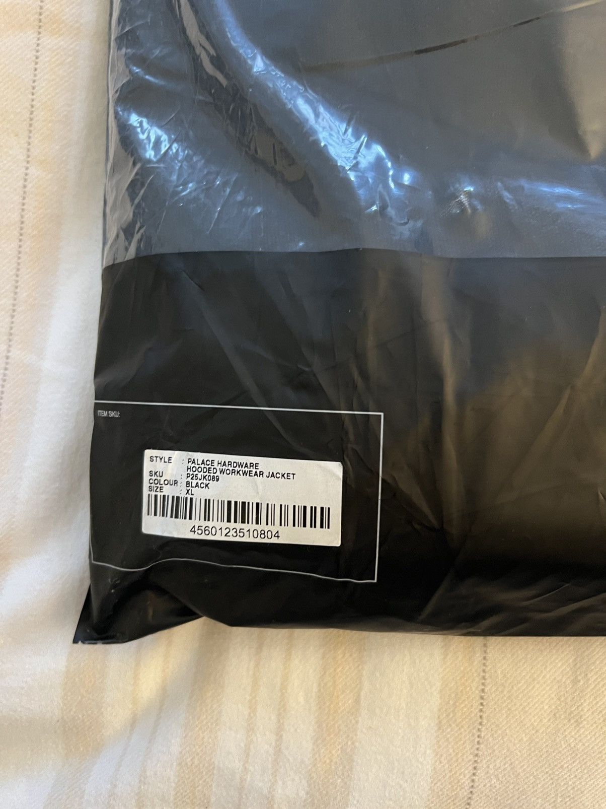 Palace PALACE HARDWARE HOODED WORKWEAR JACKET BLACK Size XL Size US XL / EU 56 / 4 - 10 Thumbnail