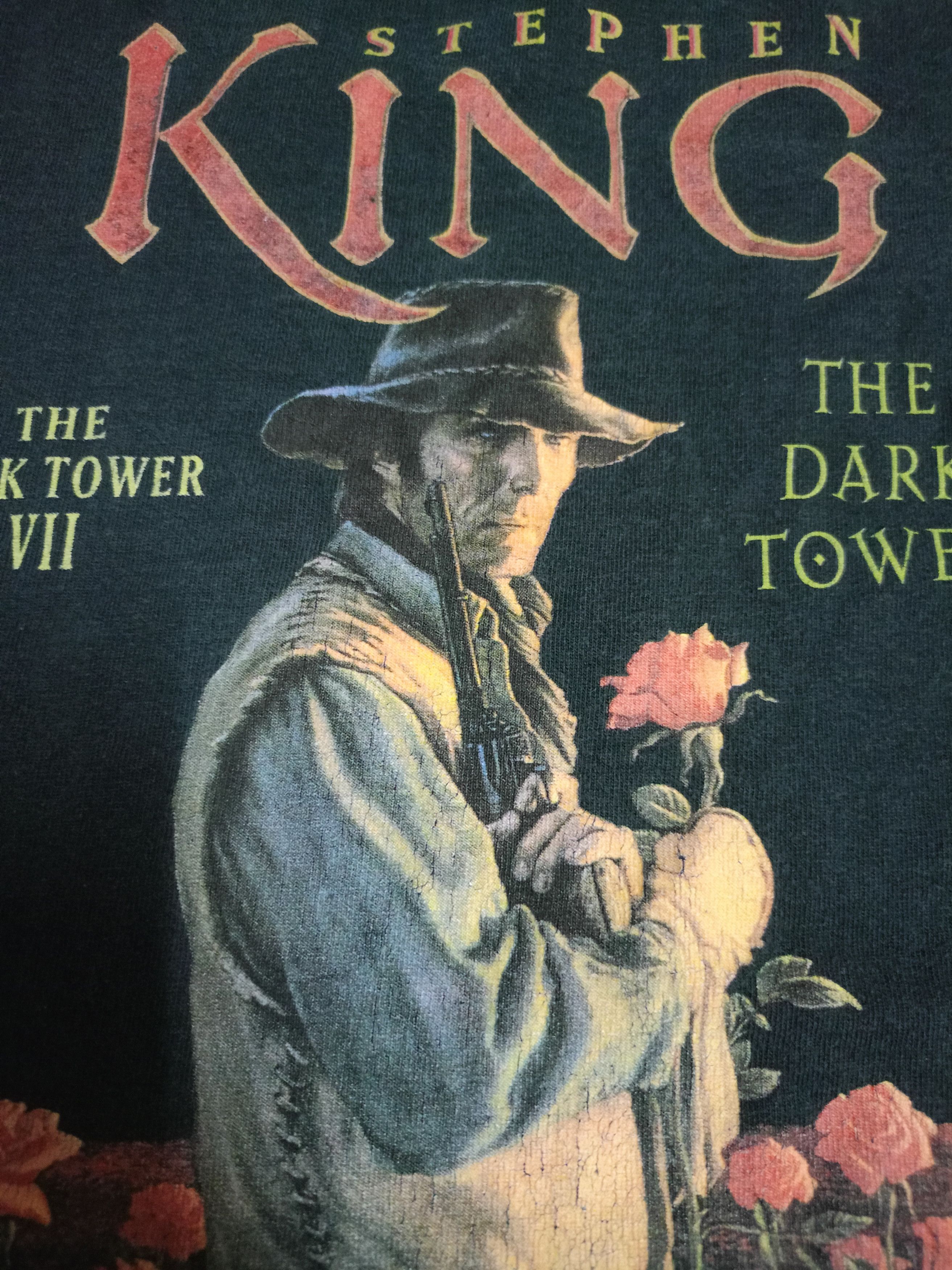 Vintage Vintage the dark tower T shirt/Stephen king/movie t shirt Size US XL / EU 56 / 4 - 4 Thumbnail