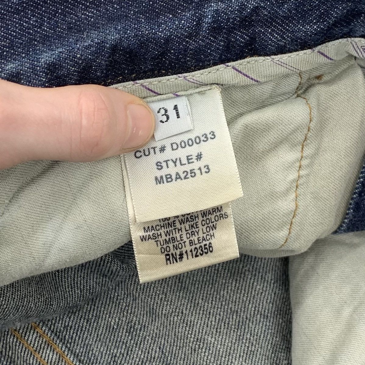Yasuyuki Ishii Henry Duarte Patch Denim Size US 31 - 6 Thumbnail