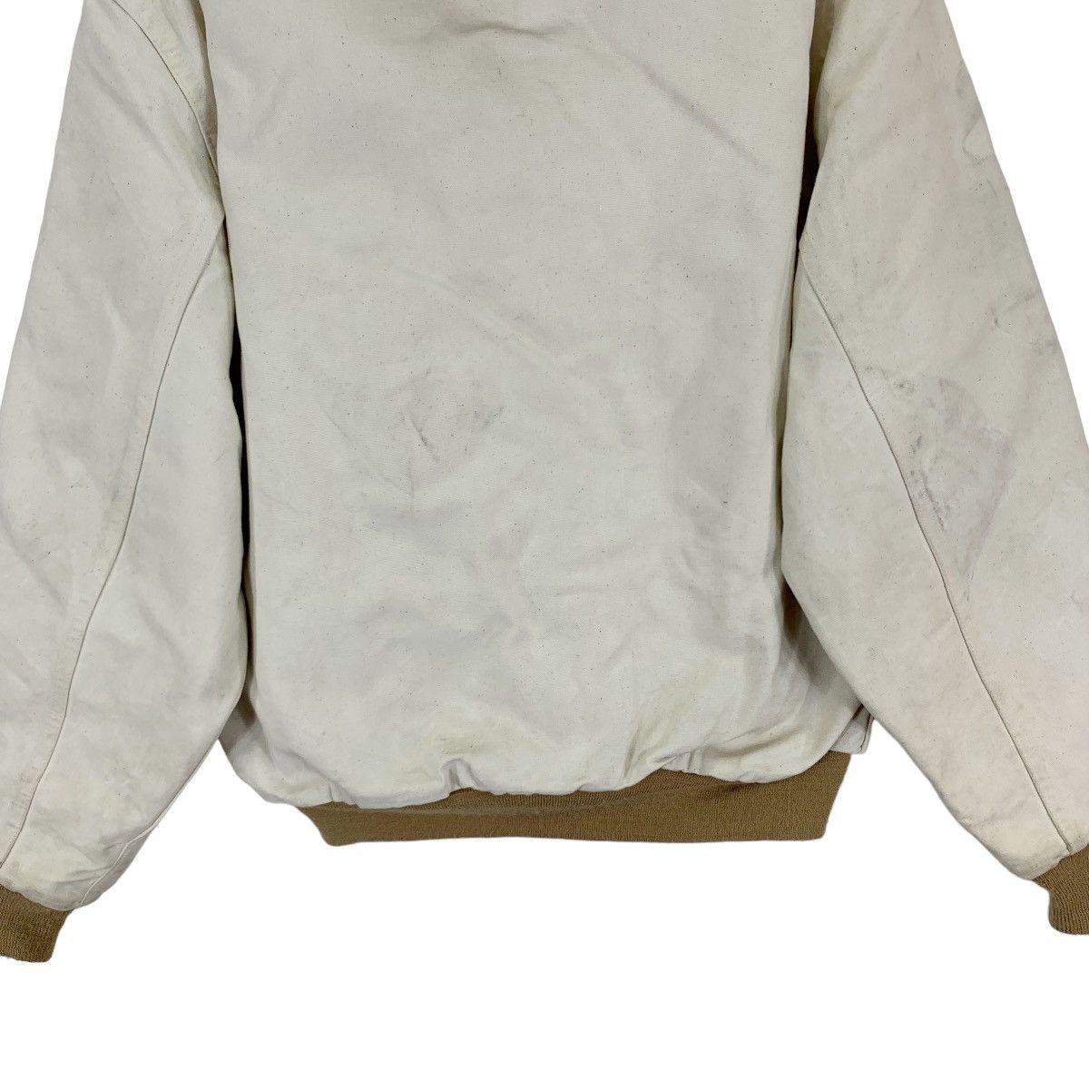 Carhartt 🔥🔥VINTAGE CARHATT WORKERS HOODIE BOMBER JACKET Size US L / EU 52-54 / 3 - 7 Thumbnail