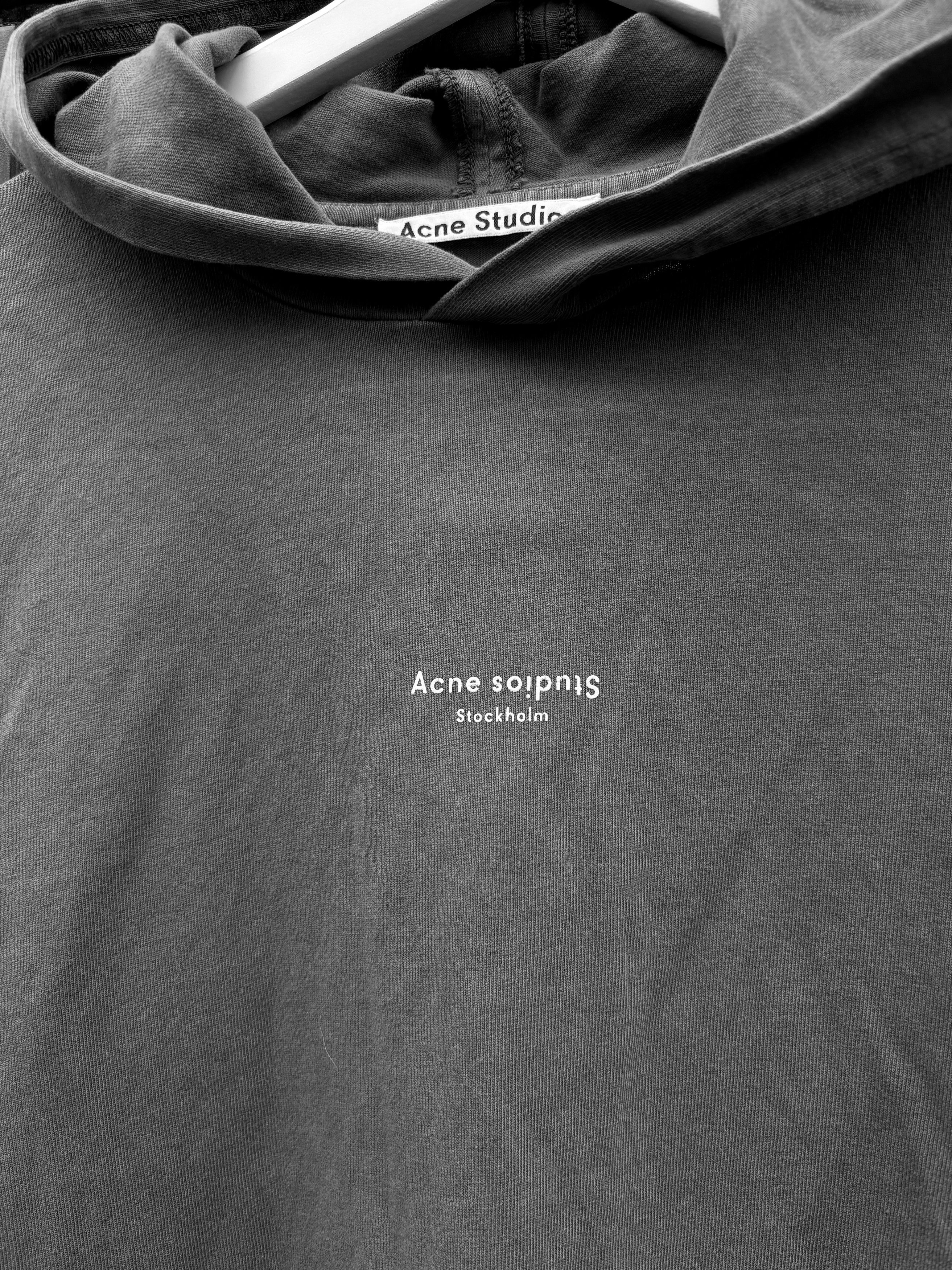 Acne Studios Acne Studios Reverse Logo Hoodie Size US L / EU 52-54 / 3 - 2 Thumbnail