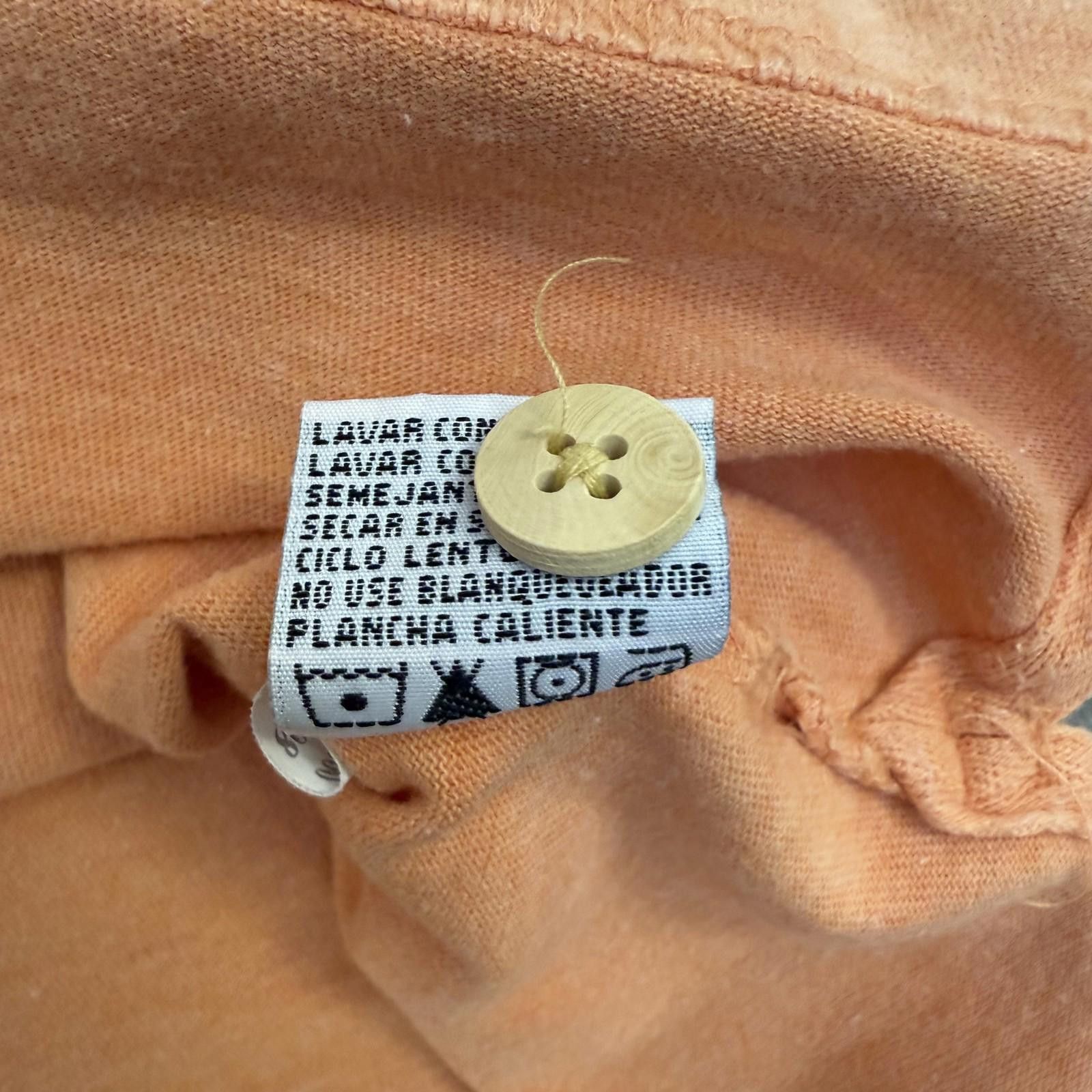 Designer Original Island Sport Polo Shirt Mens L Orange Vtg 90s Size US L / EU 52-54 / 3 - 9 Thumbnail