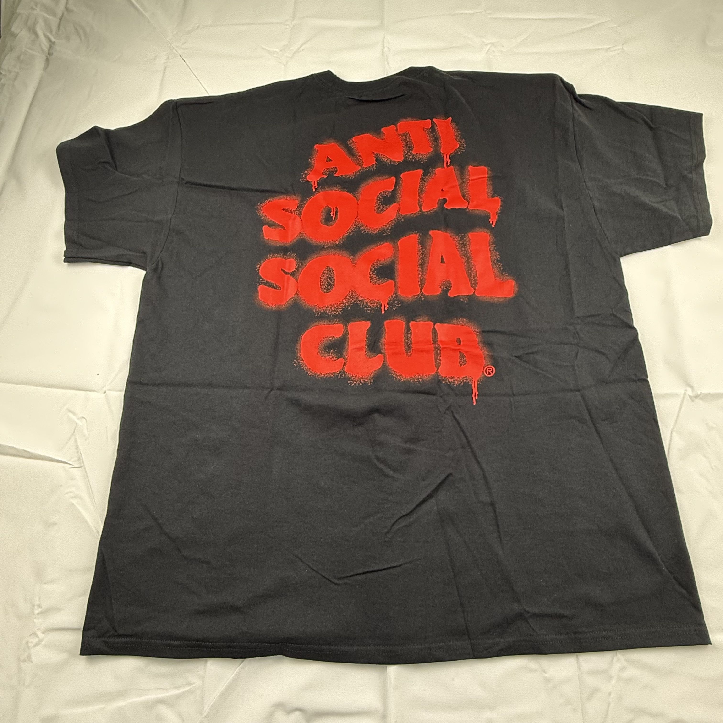 Anti Social Social Club Anti Social Social Club Burn It Down Drip T-Shirt Mens 2XL Size US XXL / EU 58 / 5 - 1 Thumbnail