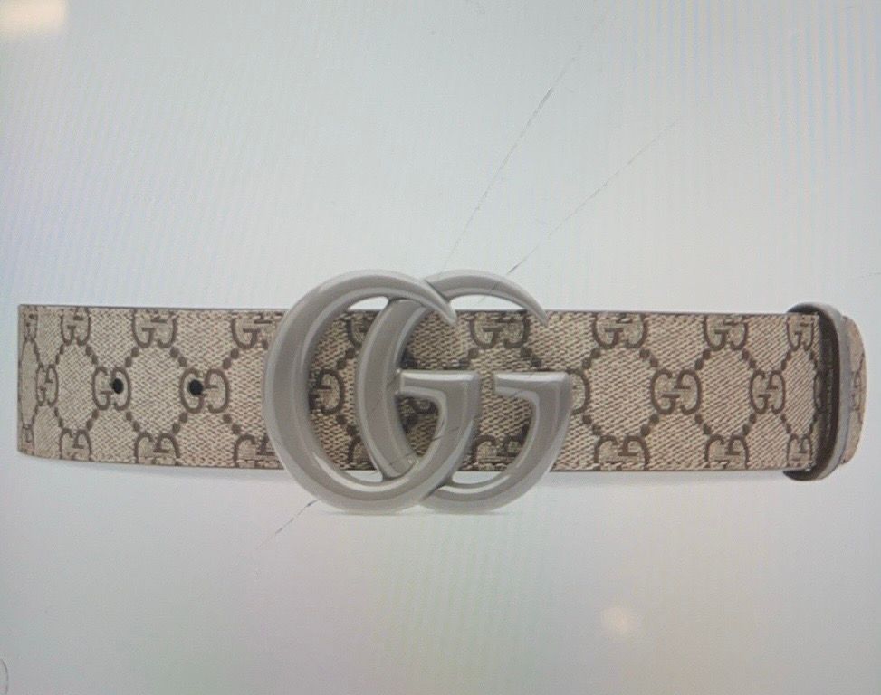 Gucci Gucci GG Marmont Wide Belt Size 80/32 Size 32 - 1 Preview