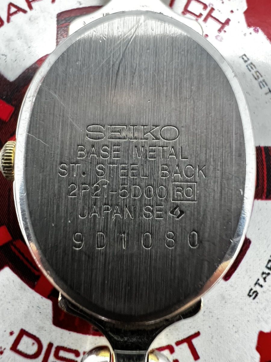 Seiko SEIKO 2P21-5D00 Stainless Steel 9D1330 Ladies Wristwatches Size ONE SIZE - 8 Thumbnail