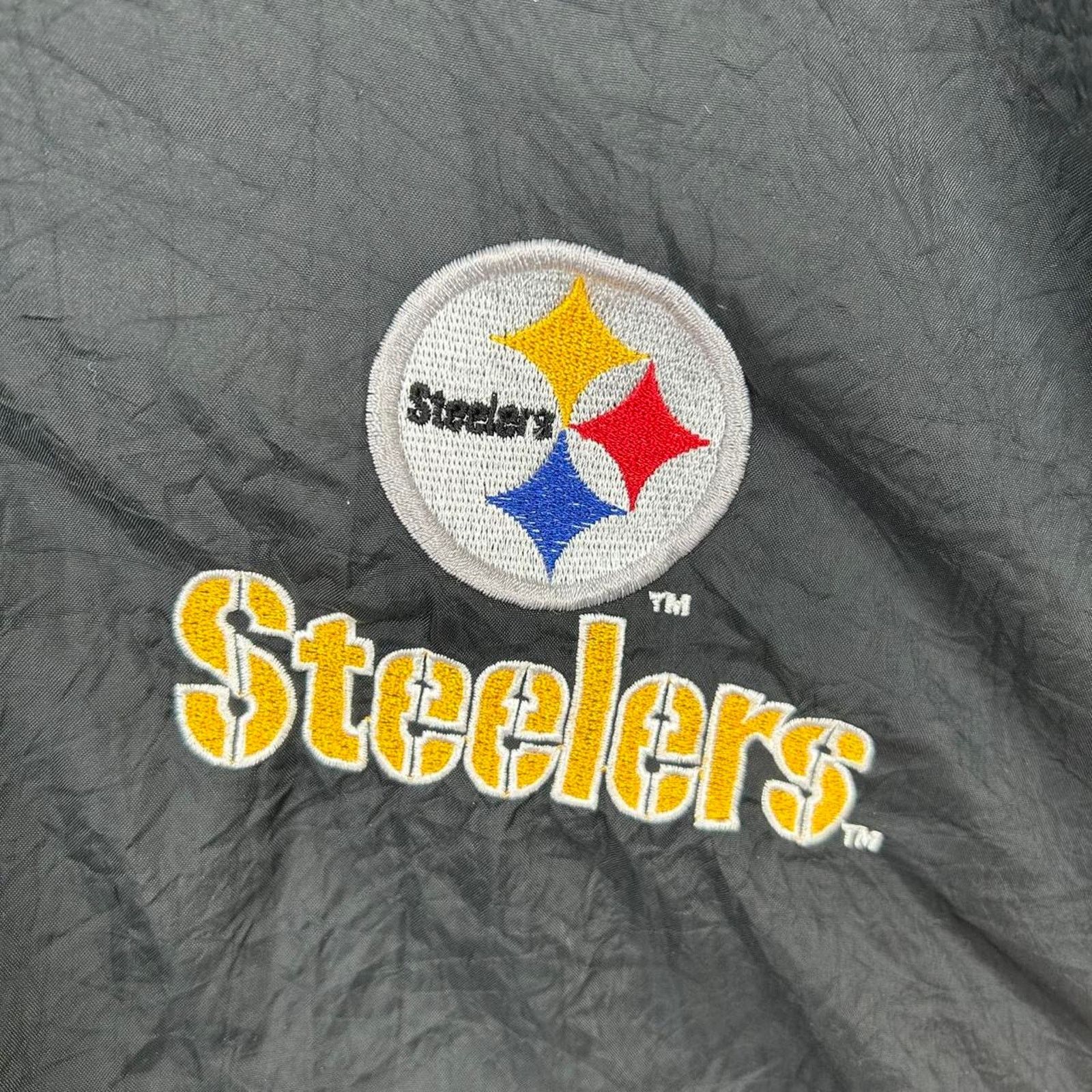 NFL Vintage 90s Pittsburgh Steelers NFL Windbreaker Womens Small Size S / US 4 / IT 40 - 6 Thumbnail