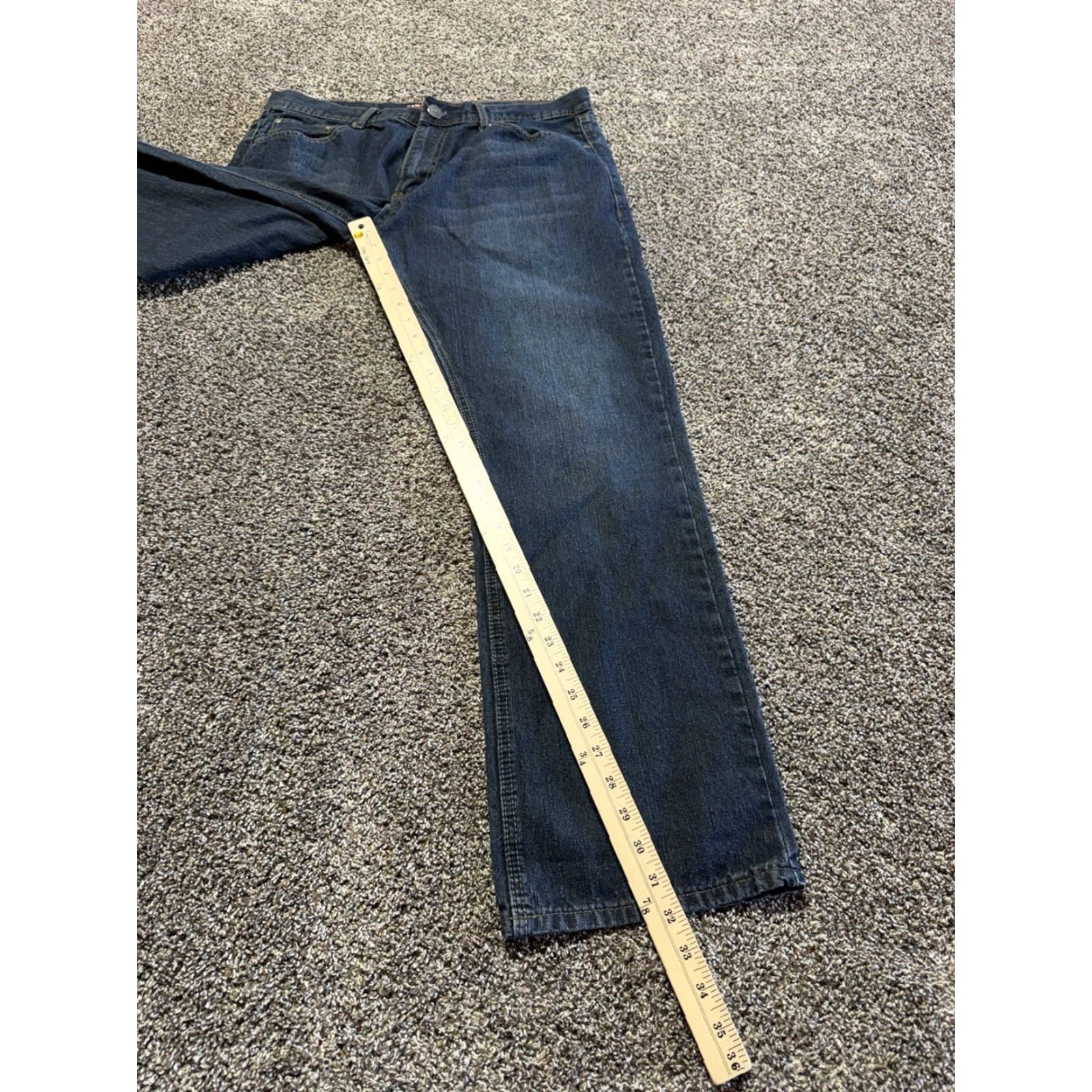 Airwalk VINTAGE AIRWALK Jeans Men 36X32 Blue Denim Cotton 5-Pocket Straight Bootcut Size US 36 / EU 52 - 7 Thumbnail