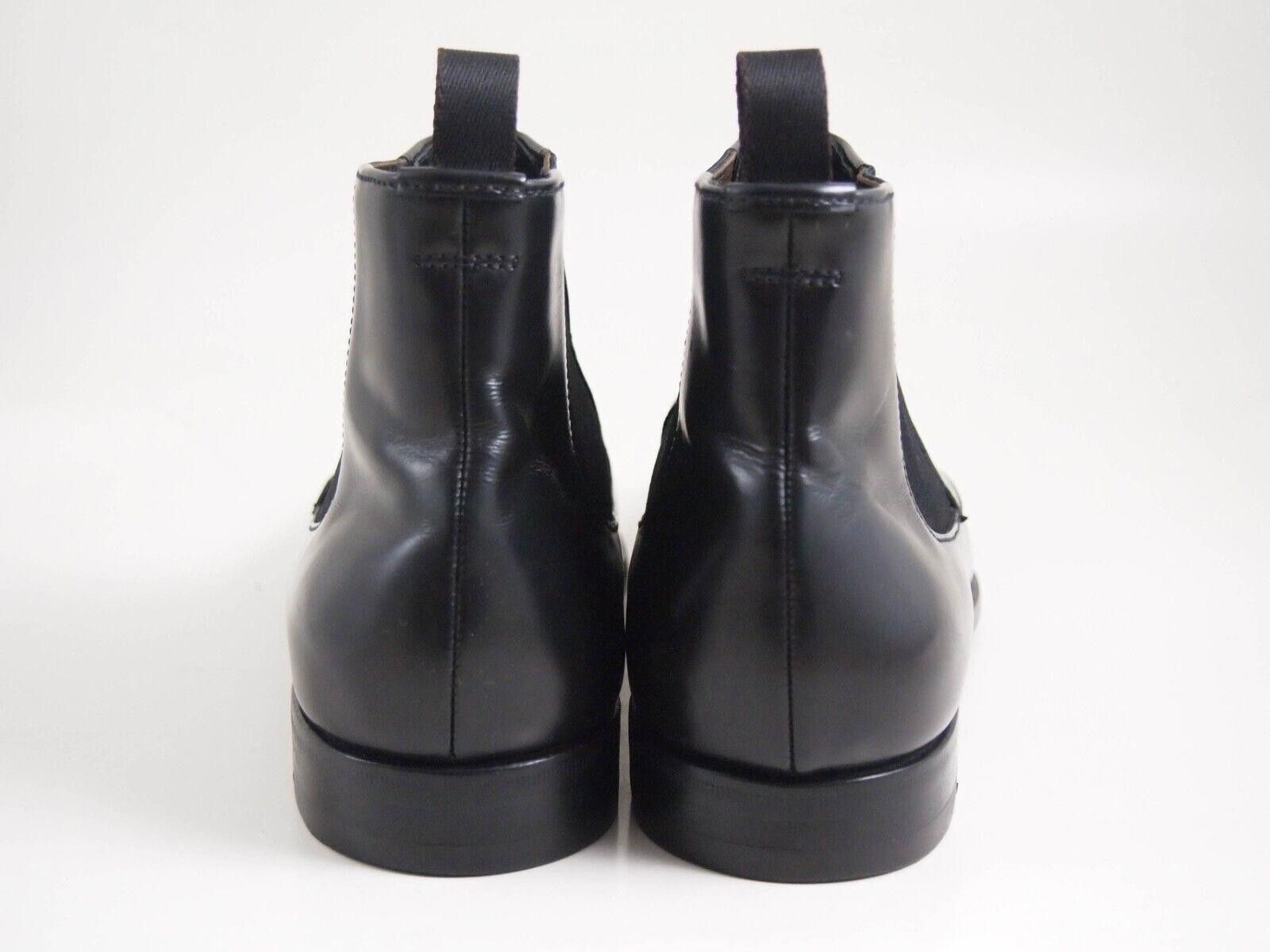 Prada Prada Chelsea Ankle Boots Black Leather Size US 7 EU 40 Size US 7 / EU 40 - 5 Thumbnail