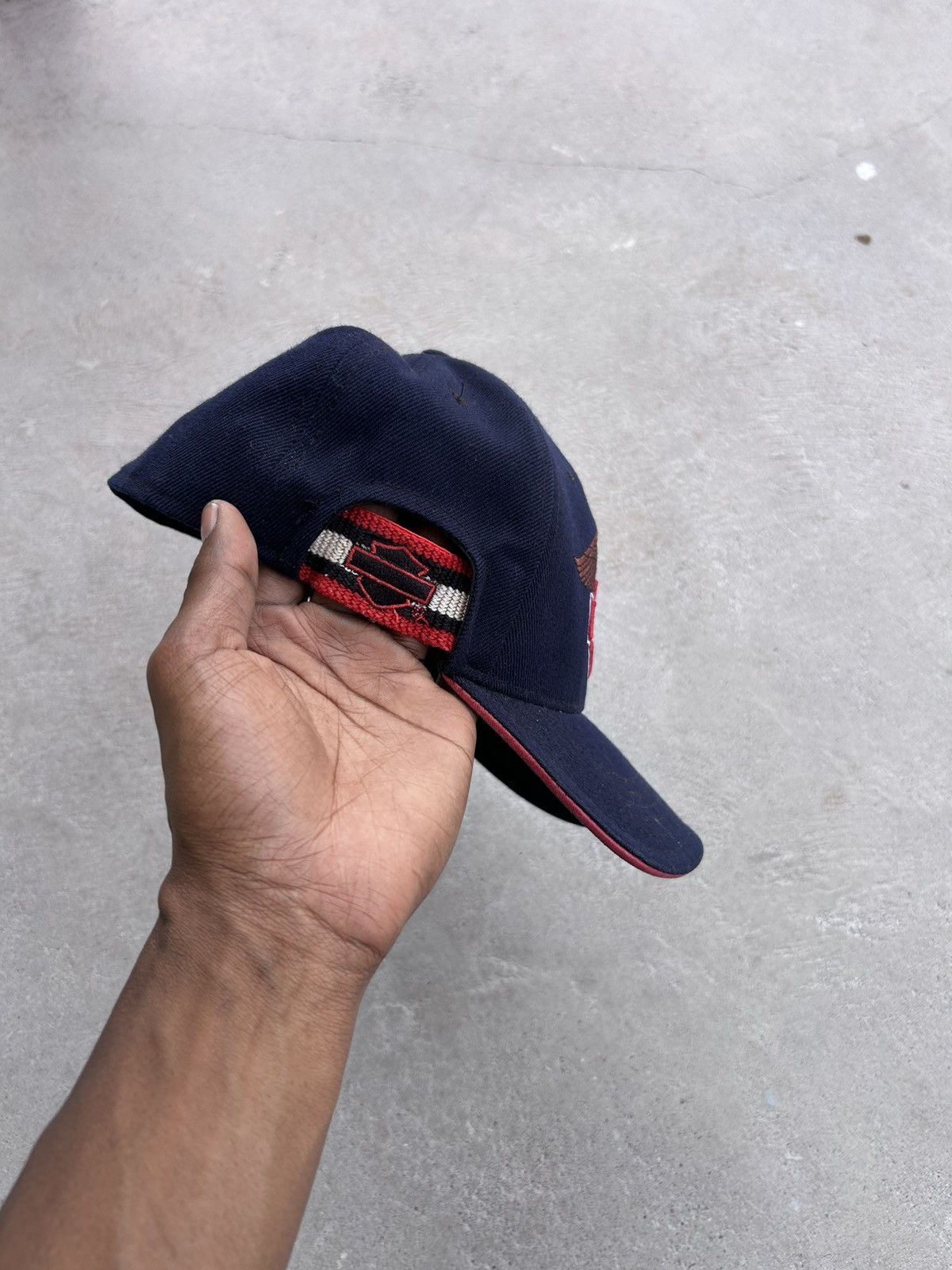 Harley Davidson × Vintage Y2K Rare Harley Davidson hat Size ONE SIZE - 3 Thumbnail