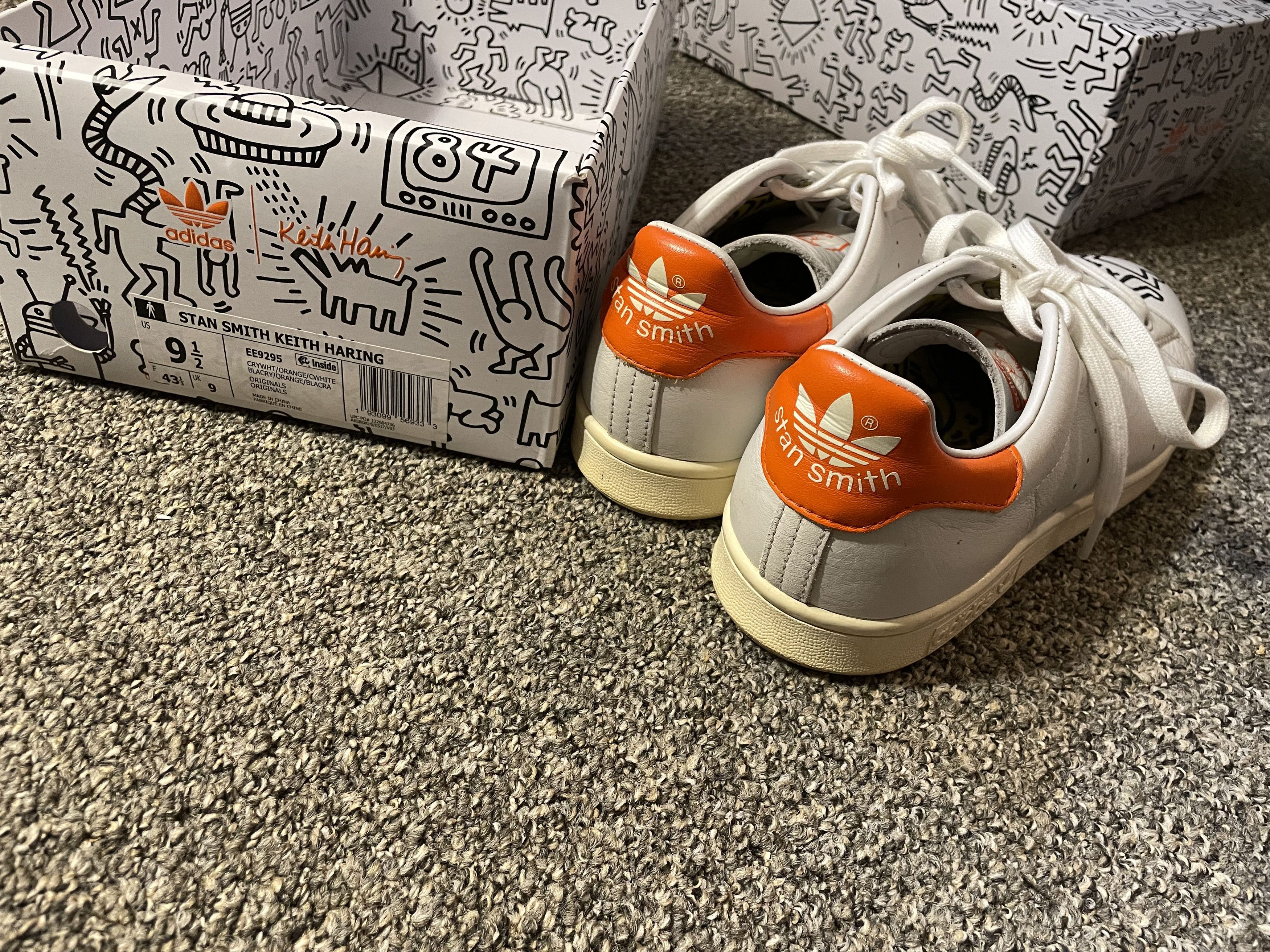Adidas × Keith Haring Adidas x Keith Haring Stan Smith Size US 9.5 / EU 42-43 - 4 Thumbnail