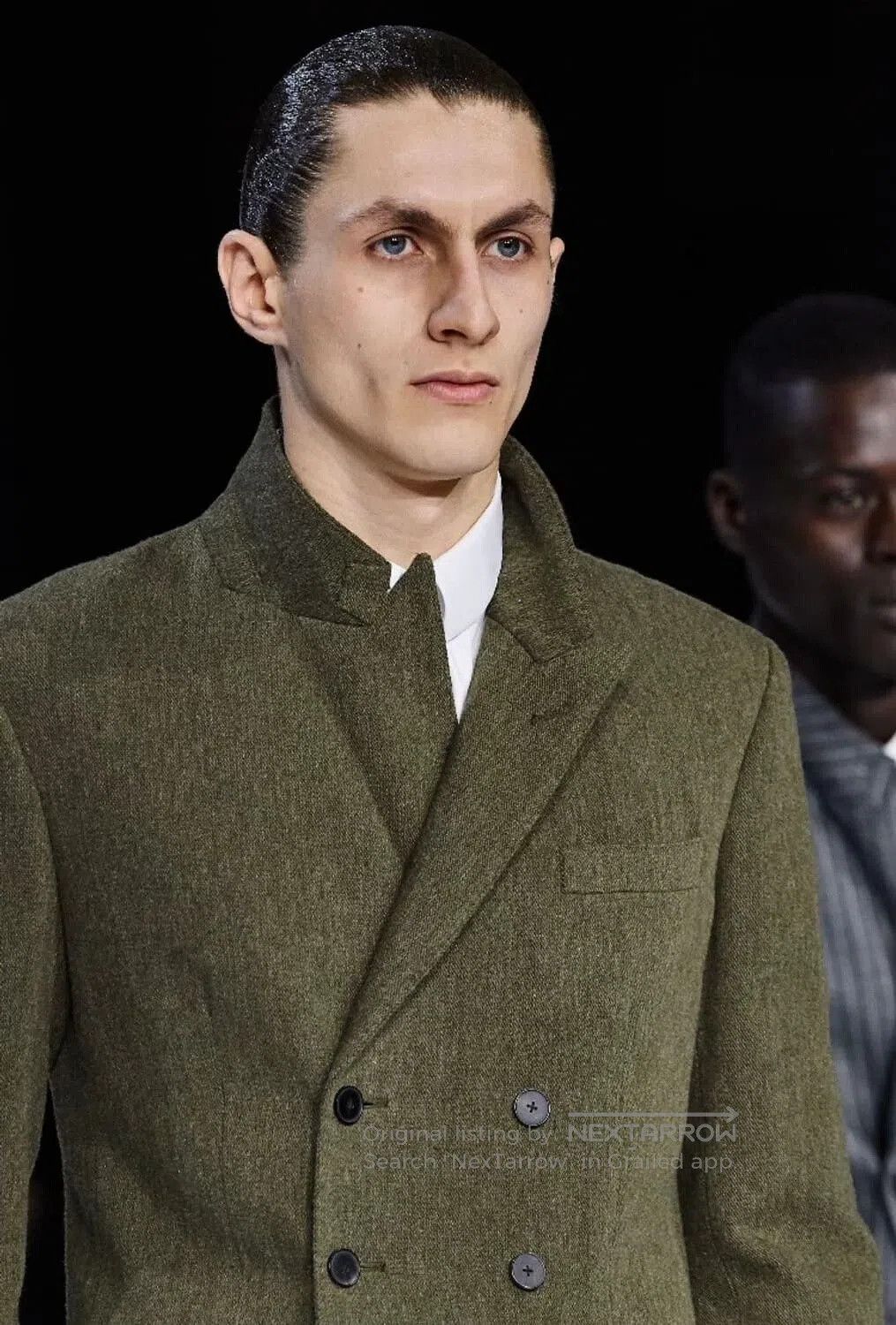 Haider Ackermann Haider Ackermann Runway Wool Coat. Size US M / EU 48-50 / 2 - 2 Thumbnail