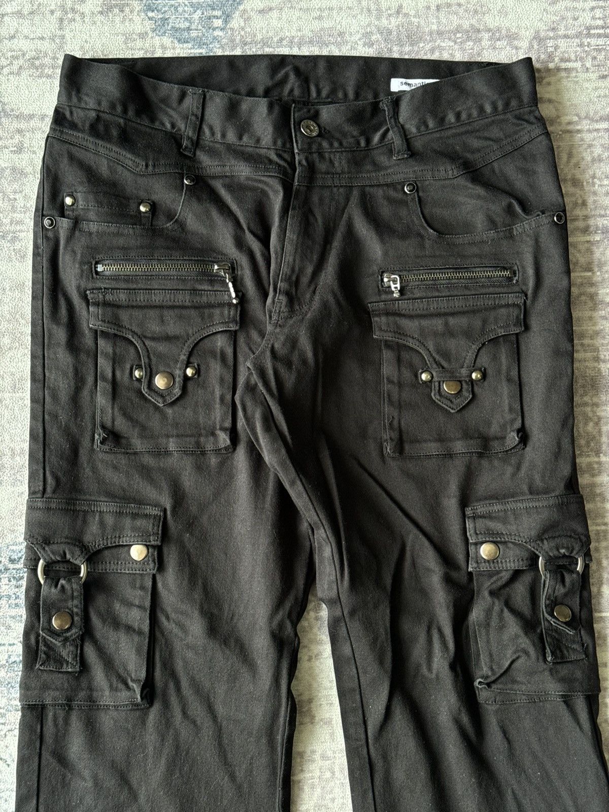 semanticdesign Vintage Semantic Design Tactical Flared Denim / Tornado Mart Size US 32 / EU 48 - 2 Thumbnail