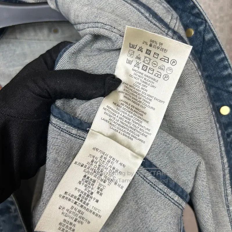 Burberry Burberry Blue Cotton Blend Women's Jacket. Size M / US 6-8 / IT 42-44 - 5 Thumbnail