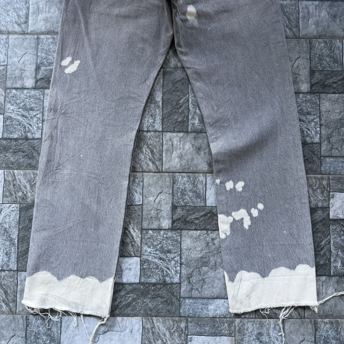 Levi's Levi's 501 Button Fly Faded Black Denim Jean Pants W30 Size US 30 / EU 46 - 12 Thumbnail
