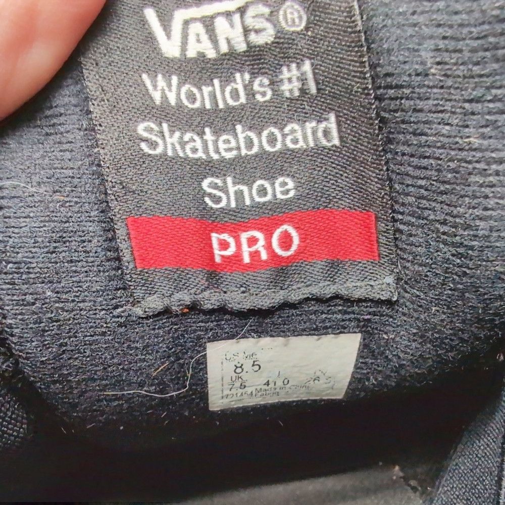 Vans Vans Sz 8.5 Men's Kyle Walker Coral Snake Black Skateboard Size US 8.5 / EU 41-42 - 8 Thumbnail