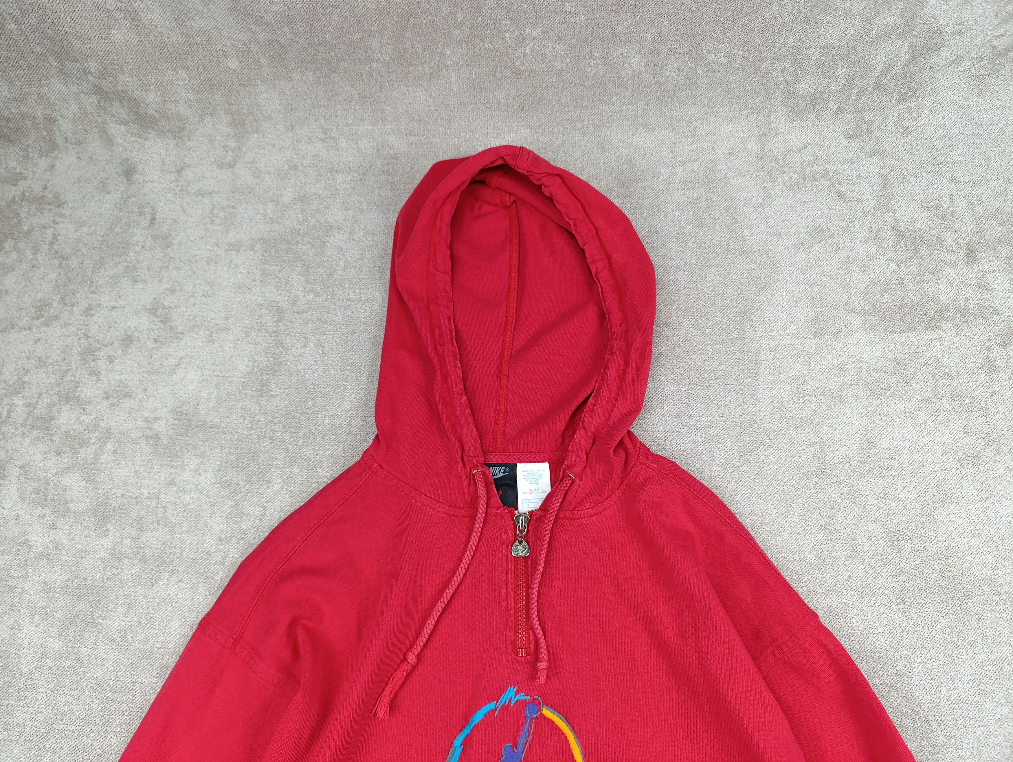 Jordan Brand VINTAGE NIKE JORDAN HOODIE MENS EMBROIDERED HOODED RARE 90S Size US S / EU 44-46 / 1 - 4 Thumbnail