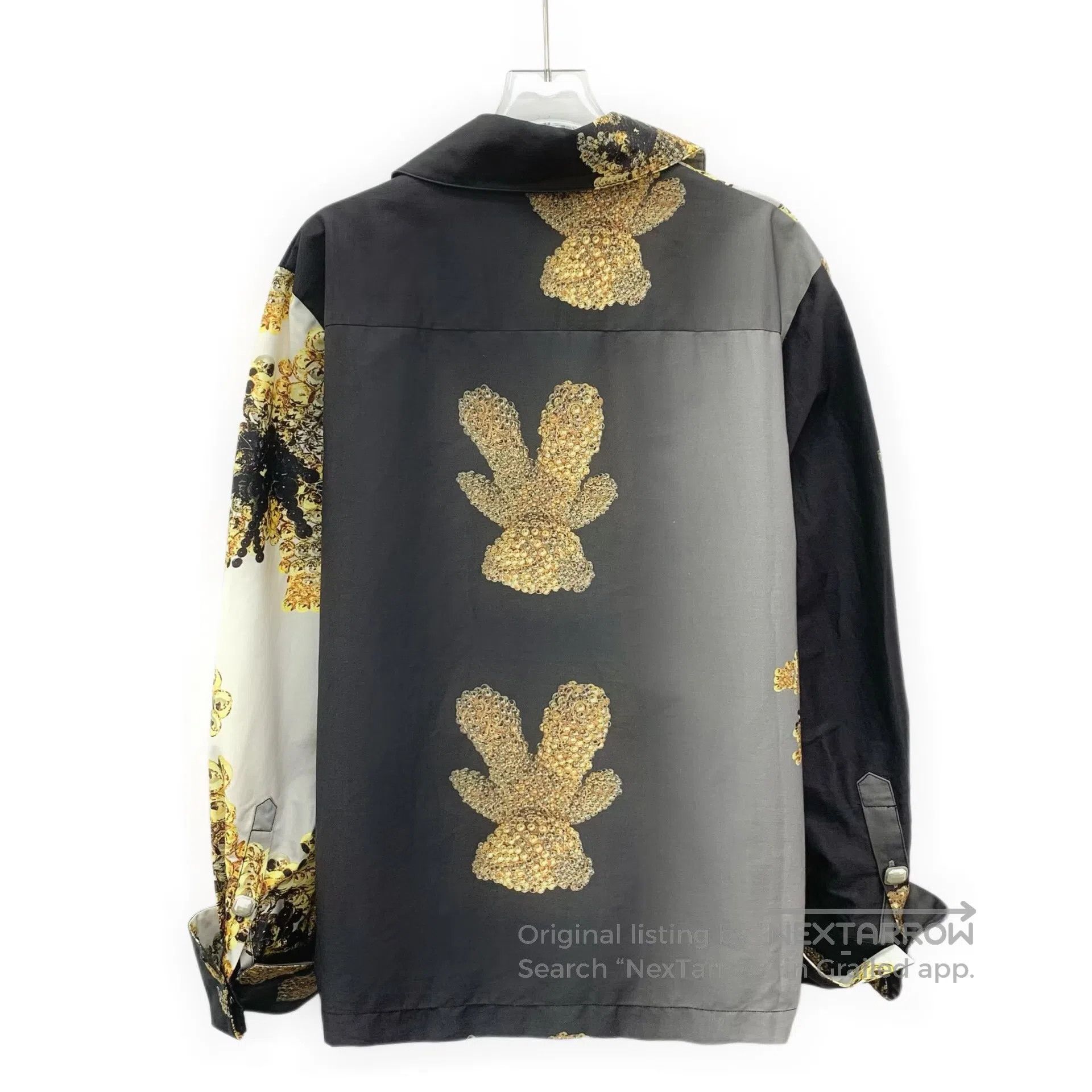 Other Yueqi Qi Color Blocked Bear Chain Print Cotton Collar Sing Size US S / EU 44-46 / 1 - 2 Thumbnail