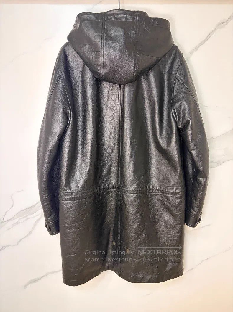 Saint Laurent Paris Saint Laurent Paris Cowhide Hooded Double-Layer Fleece Lea Size US M / EU 48-50 / 2 - 3 Thumbnail