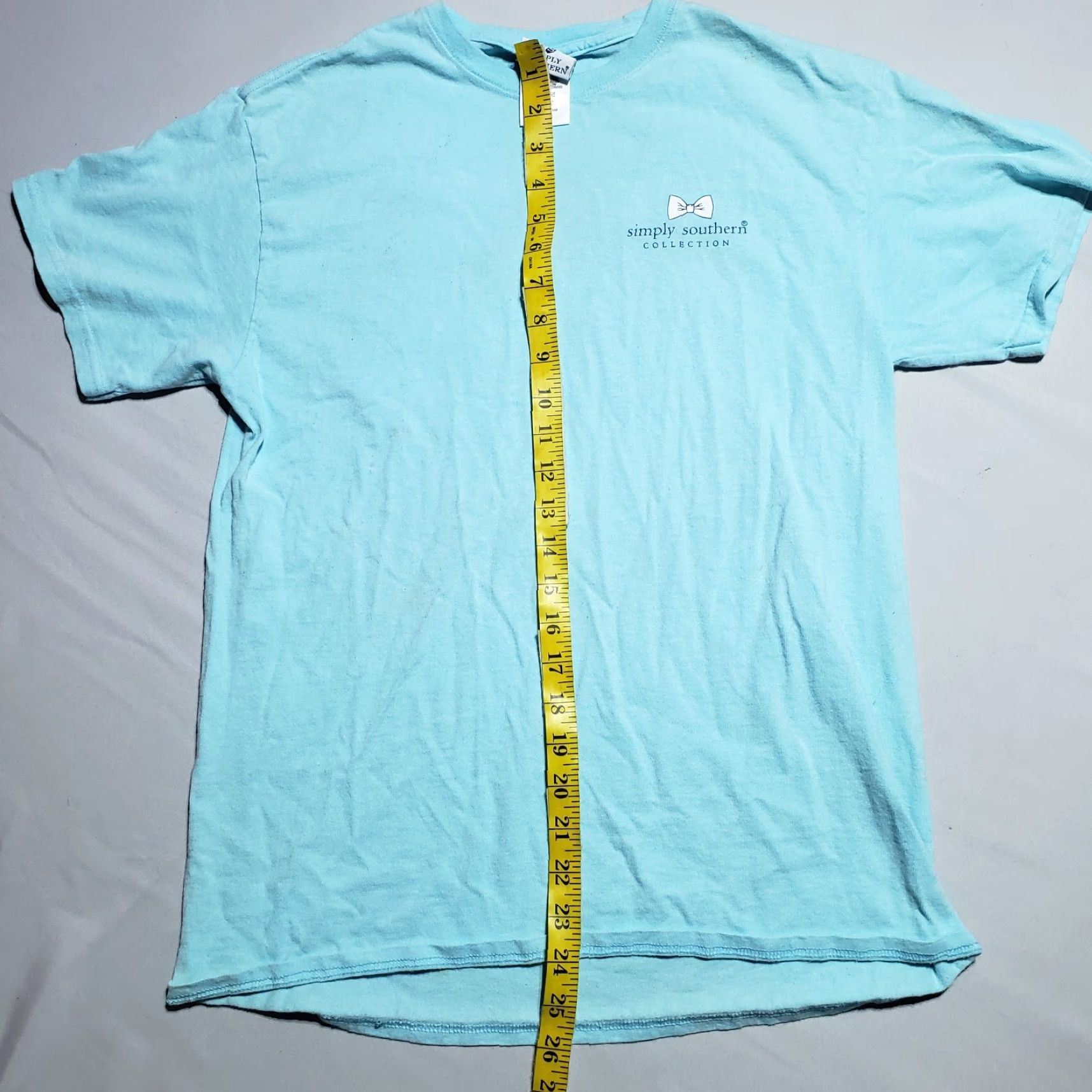 Vintage Simply Southern Shirt Blue Teal "Live What You Love" Graphic Tee Womens M Medium Size M / US 6-8 / IT 42-44 - 6 Thumbnail