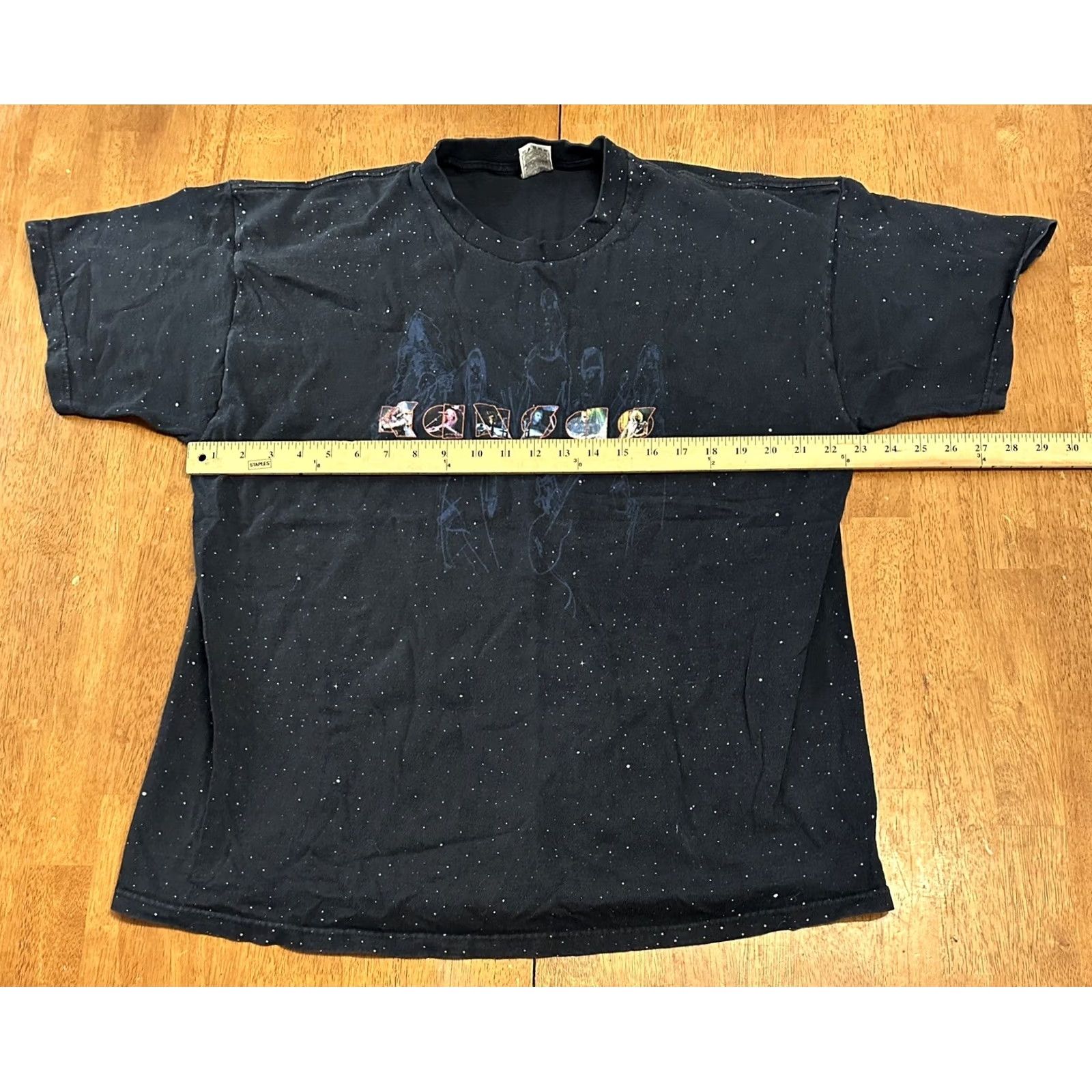Fruit Of The Loom Vintage Kansas Band Tour Shirt Fits XL Rock Band All Over Print AOP 2003 T Size US XL / EU 56 / 4 - 5 Thumbnail