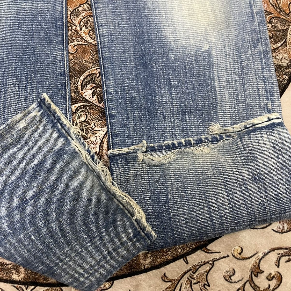 Diesel 🔥Vintage Diesel Industry Stoned Washed Ripped Distress Jeans Size US 32 / EU 48 - 7 Thumbnail