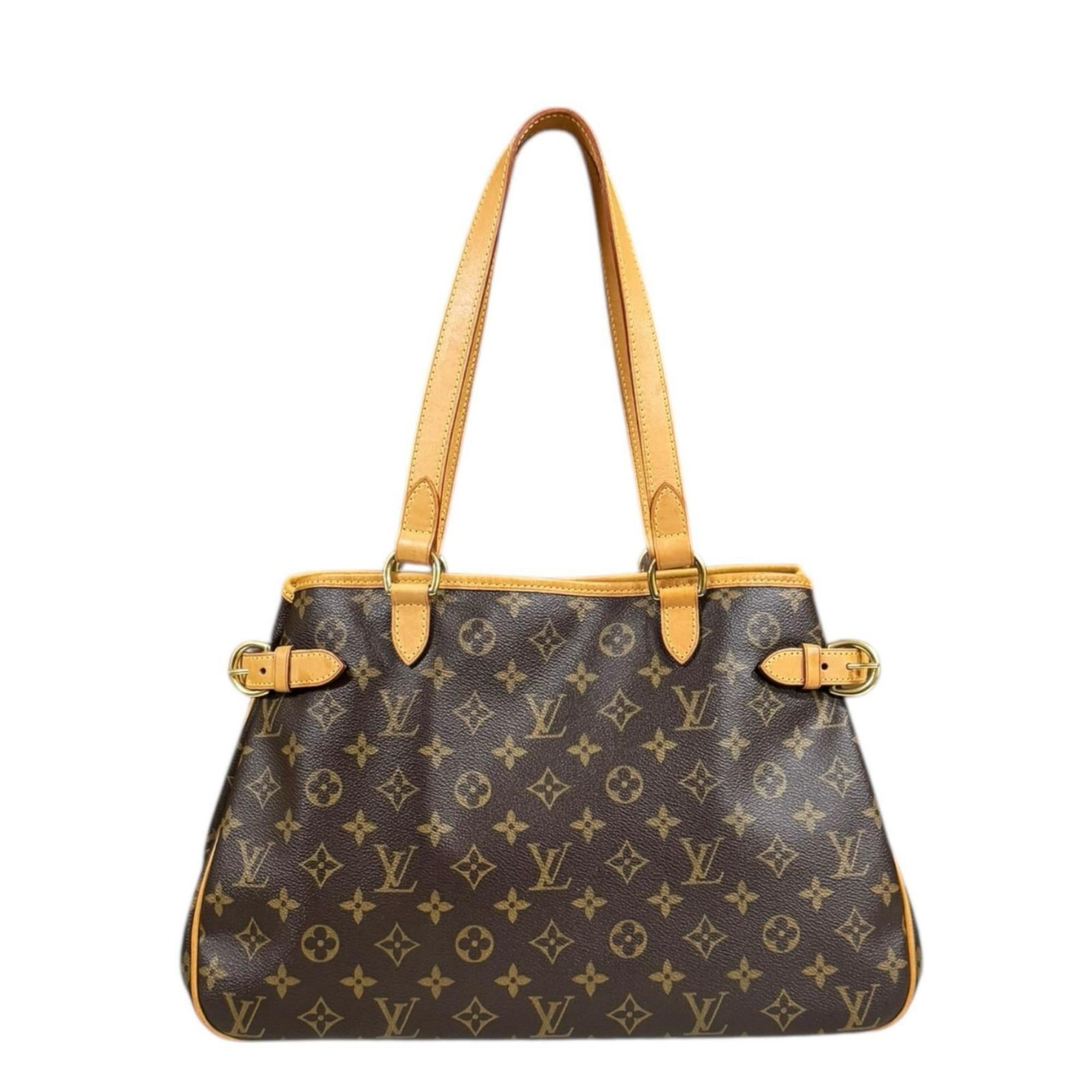 Louis Vuitton Pre-owned Louis Vuitton Batignolles Horizontal Monogram Shoulder Bag in Canvas M51154, Brown, Women's Size ONE SIZE - 1 Thumbnail