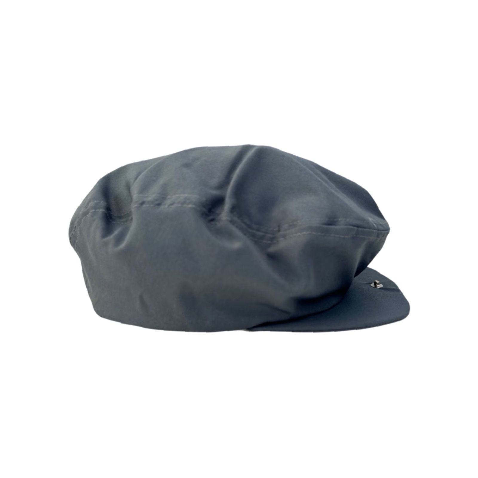 Vintage VINTAGE flat cap hat Men XL Gray 90s deadstock NWOT made in USA Cabbie drivers snap on bill Mens Size ONE SIZE - 5 Thumbnail