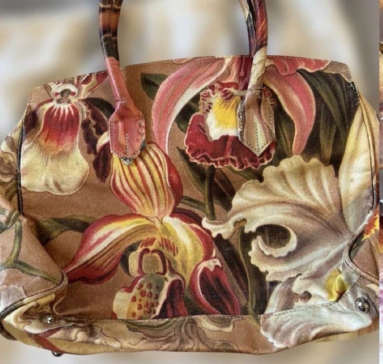 Vivienne Westwood Vivienne Westwood size os Bullskin embroidered floral bag Size ONE SIZE - 4 Thumbnail
