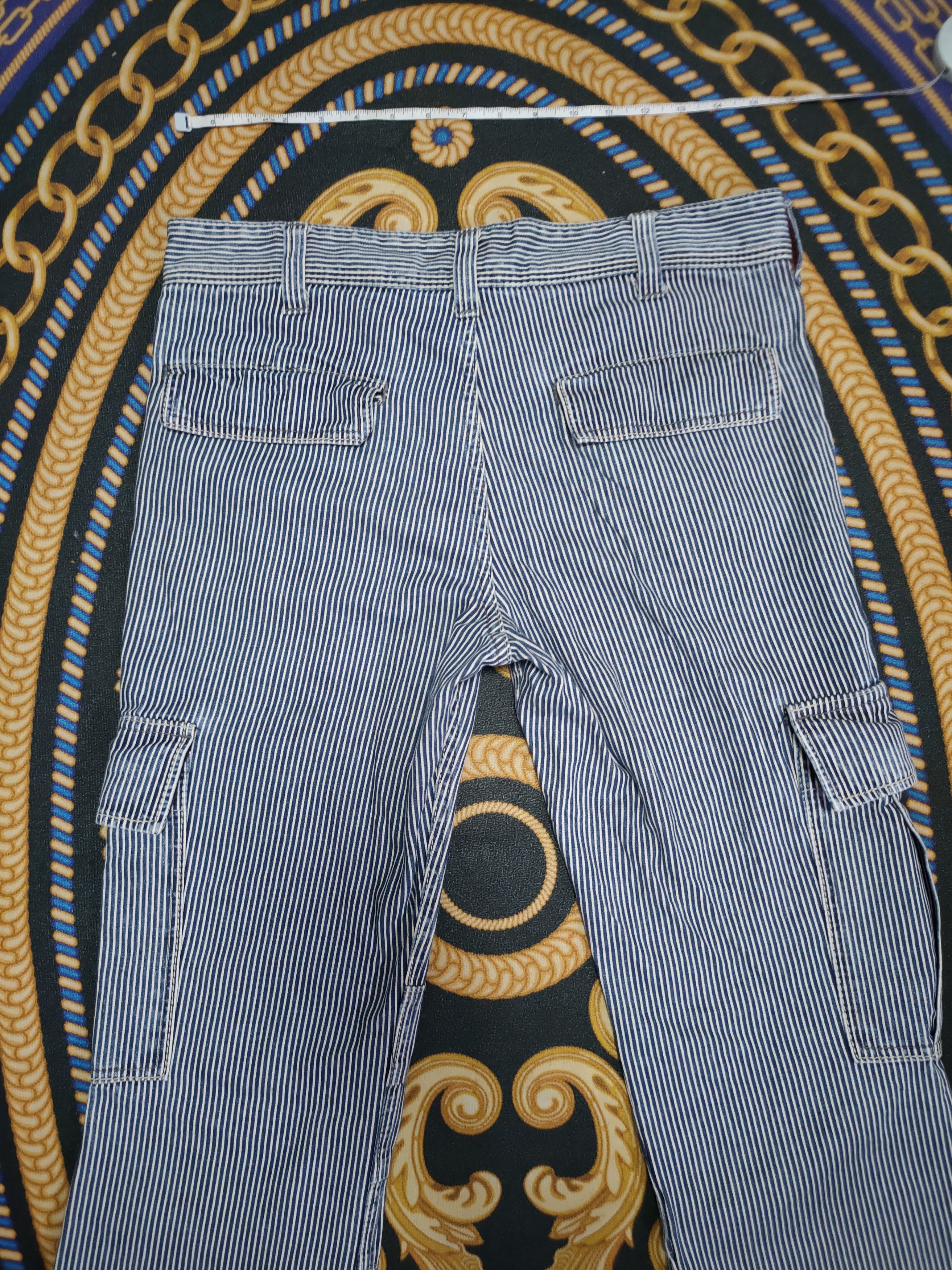 Seditionaries varosh stripe japan punk seditionaries cargo pants #S2904 Size US 33 - 11 Thumbnail