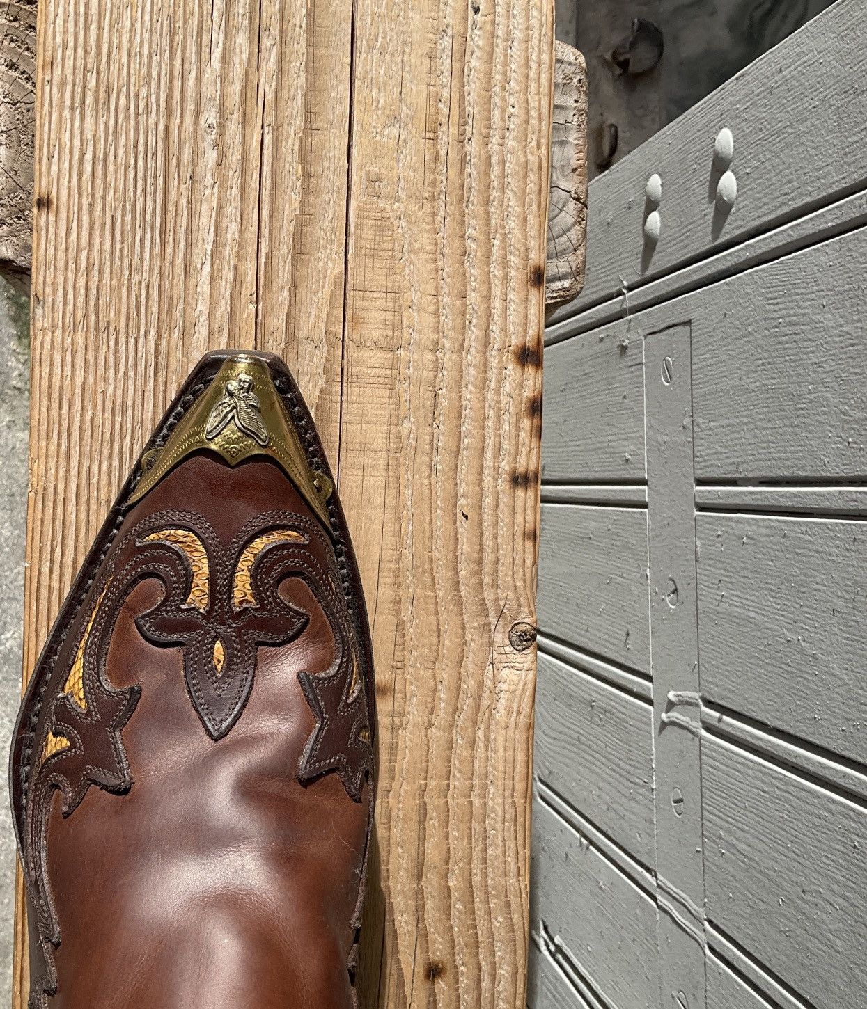 Sendra Sendra cowboy boots gold/silver metal elements Size US 8.5 / EU 41-42 - 11 Thumbnail