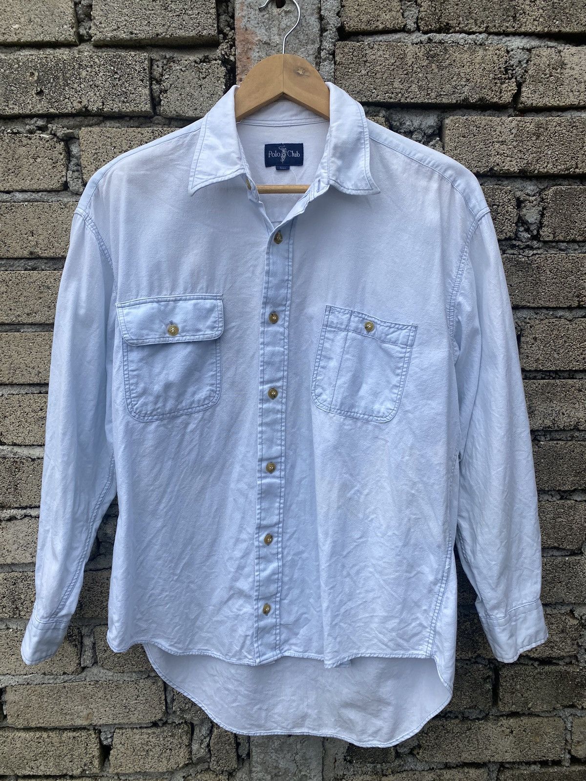 Polo Ralph Lauren Vintage Polo Club Sportsman Shirt Button Size US L / EU 52-54 / 3 - 5 Thumbnail