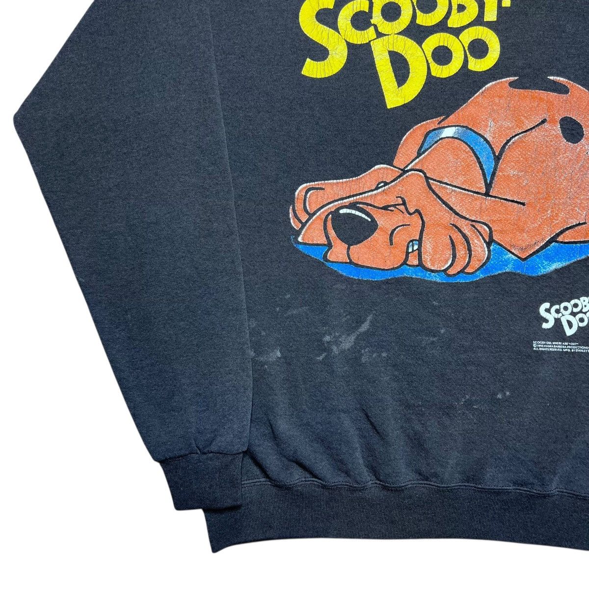 Cartoon Network Vintage 1995 Scooby Doo Stanley Desantis Graphic Sweatshirt Size US L / EU 52-54 / 3 - 17 Thumbnail