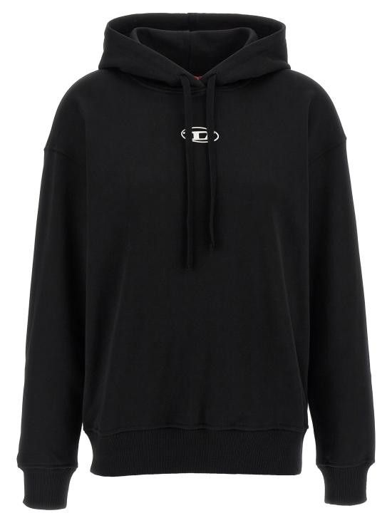 DIESEL Women Hoodies A19448 0BMBJ 9XX Black