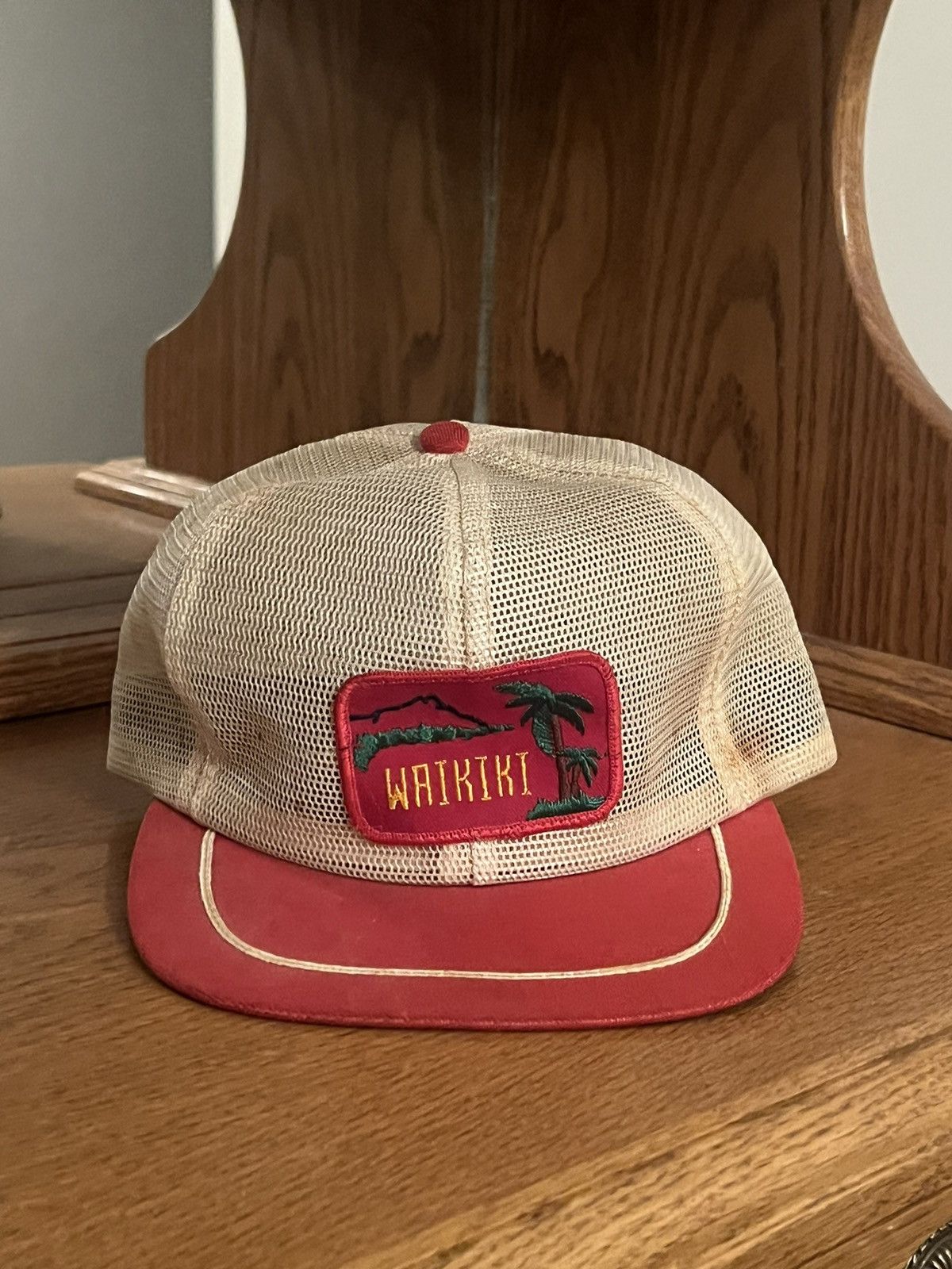 Vintage Vintage 70’s Waikiki Trucker Strap Back Size ONE SIZE - 1 Thumbnail