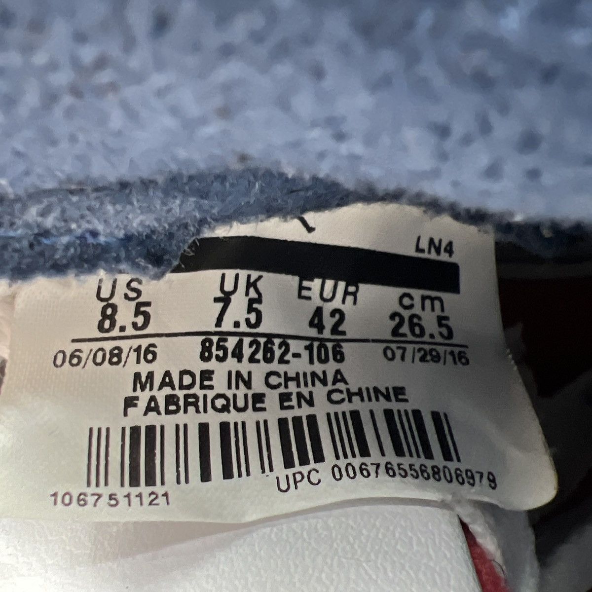 Jordan Brand Air Jordan 3 true blue Size US 8.5 / EU 41-42 - 9 Thumbnail