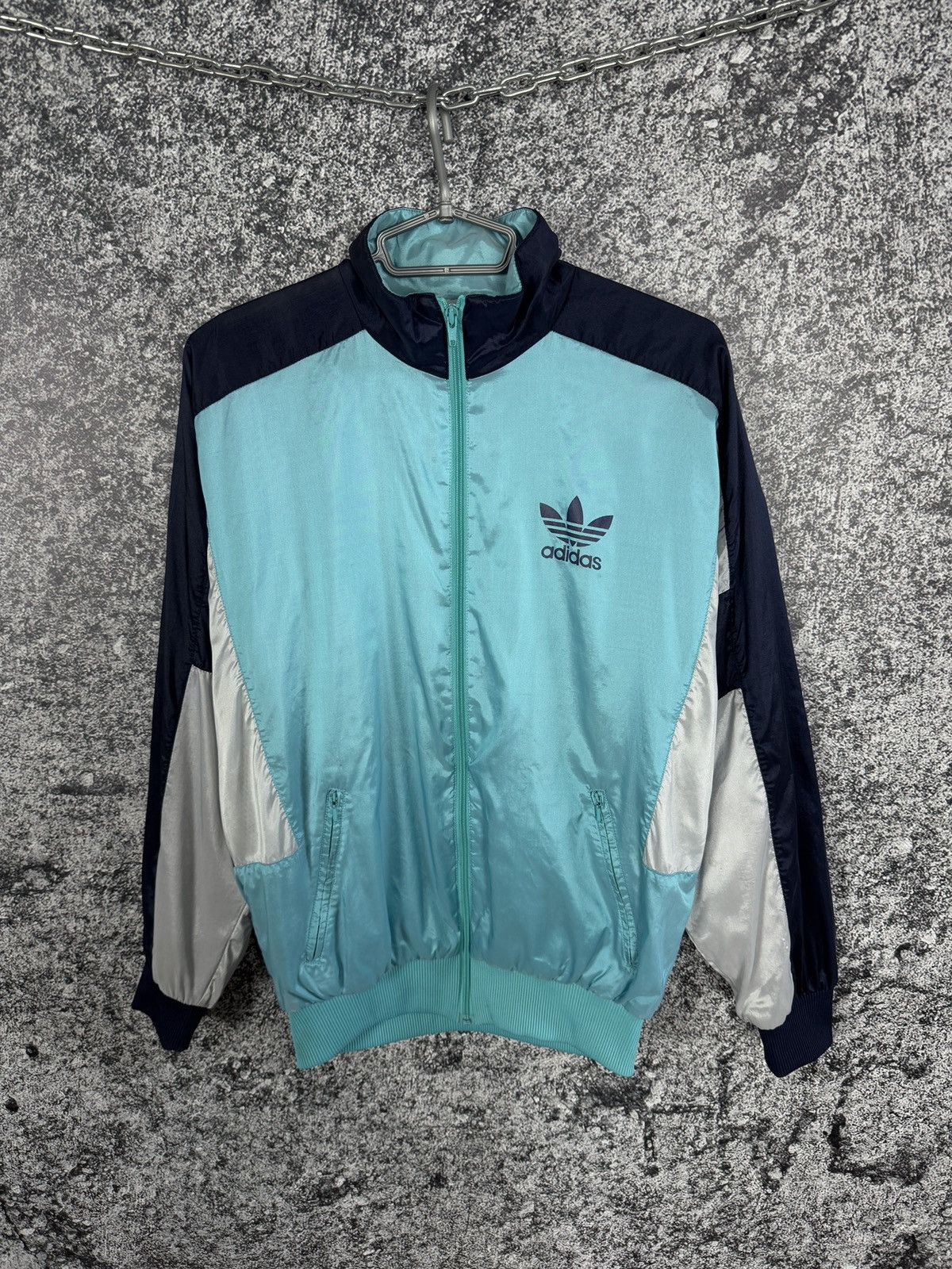 Adidas Adidas Vintage Nylon Track Jacket Windbreaker 90s Size XS Size US XS / EU 42 / 0 - 1 Thumbnail
