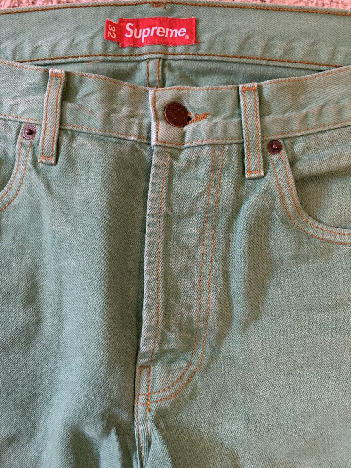 Supreme Supreme Regular Jeans Size US 32 / EU 48 - 3 Thumbnail